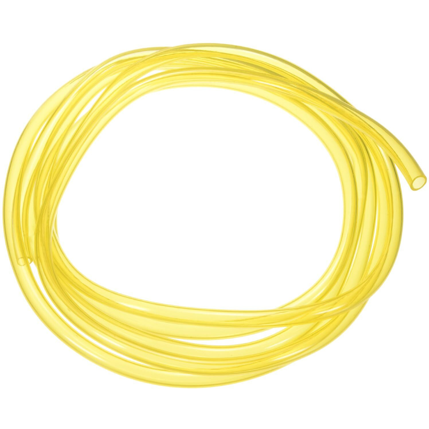 M Meterxity Tubing Carburetor Fuel Vent Line, 7Mm(0.28"") Id 10Mm(0.39"") Od 2M(7') Long Polyurethane Gas Oil Tube For Atv/Go Kart/Dirt Bike, Universal Petrol Pipe Replacement [Yellow]