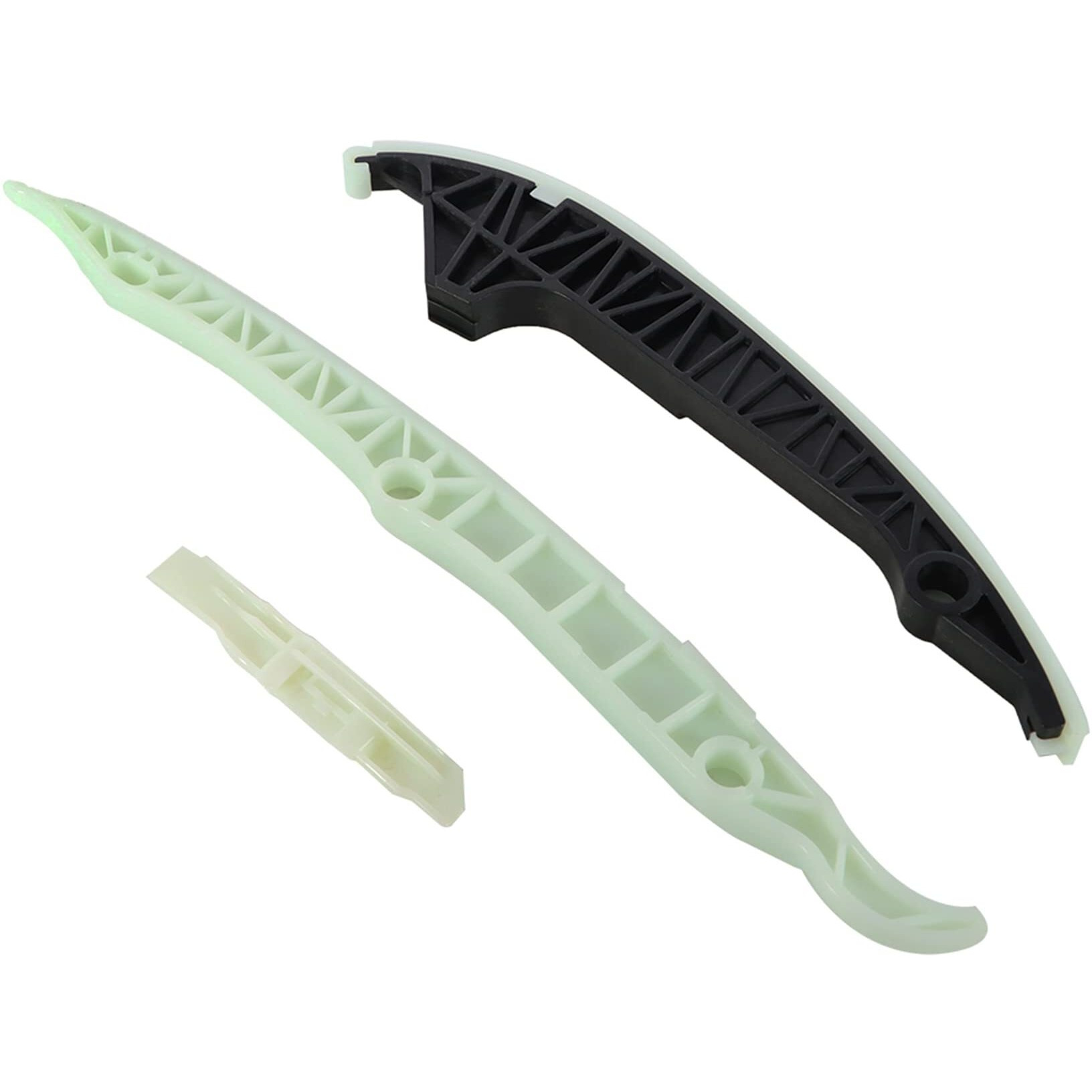 Wflnhb Timing Chain Kit And Tensioner Guide Rail And Oil Pump Chain 06H198119 Replacement For Jetta Golf Passat Audi A3 Tt Seat Alhambra Leon Skoda Superb 1.8T 2.0T (13Pcs)