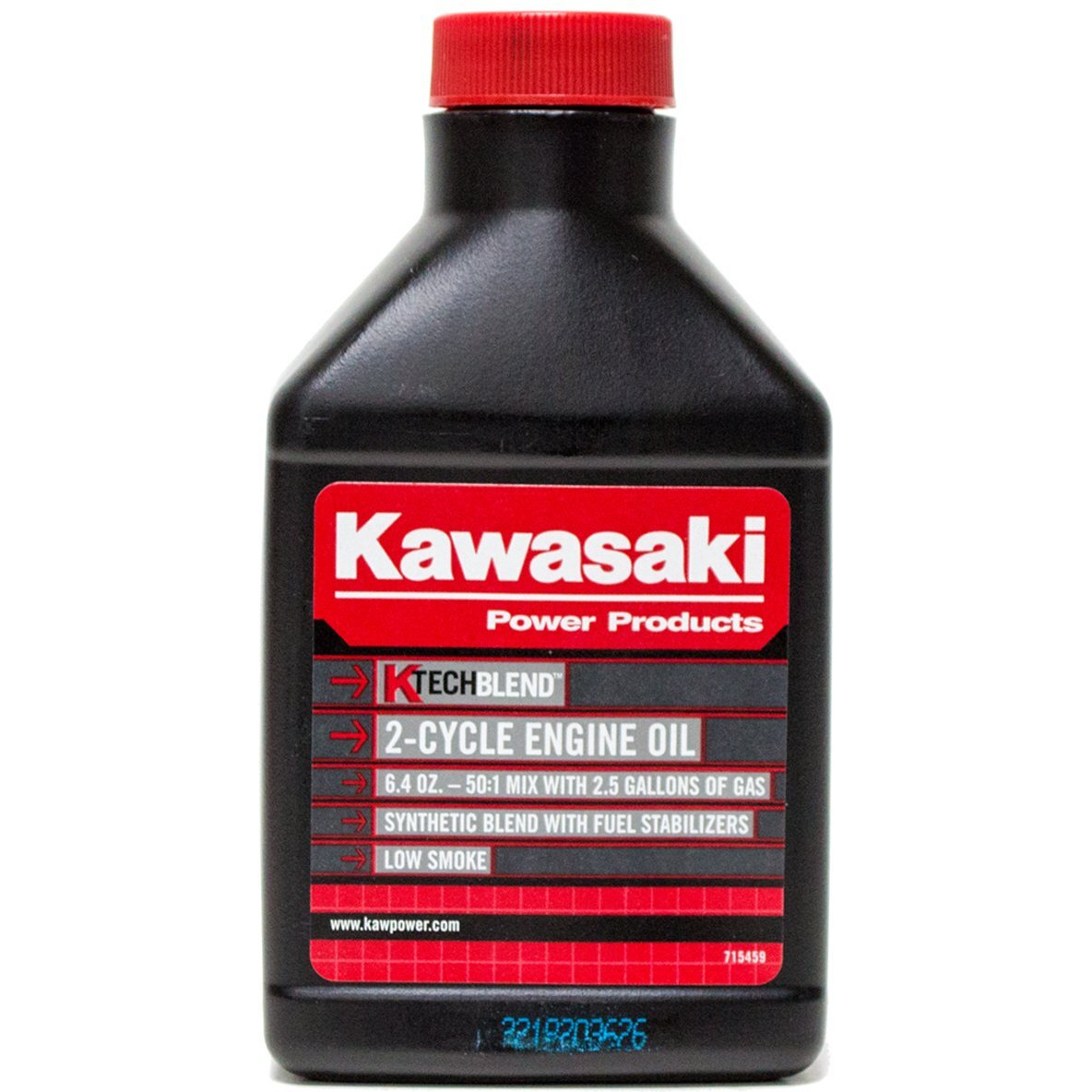 Kawasaki 12Pk 6.4Oz 501 2.5 Gallon 2 Cycle Engine Oil K-Tech Blend 99969-6084