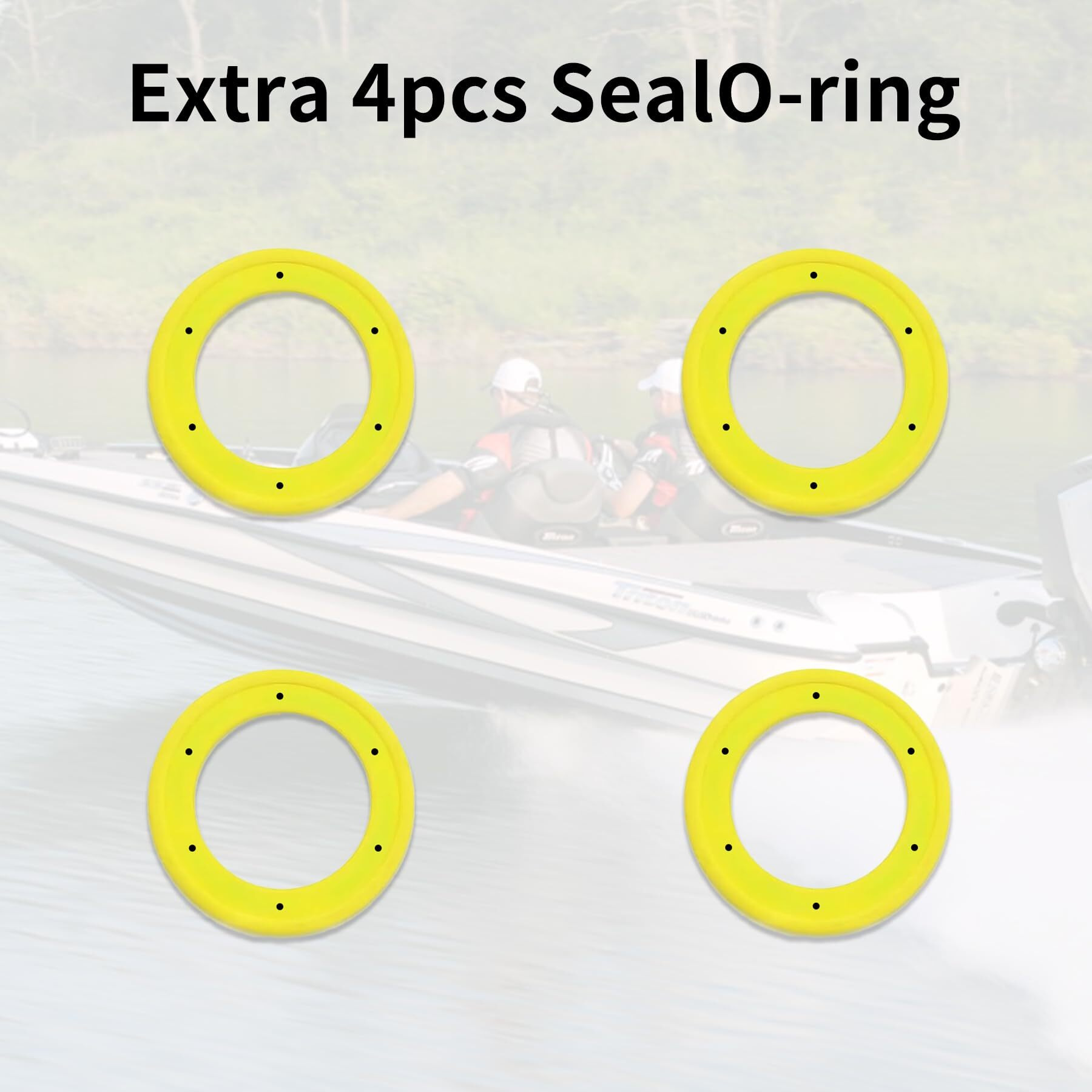 Glckmarine 79953 2 Pcs Boat Gear Case Drain Screws With Seals For Mercury Marine Outboard And Mercruiser Stern Drive Replace 10-79953 10-79953A2 Lower Unit Oil Drain Plugs