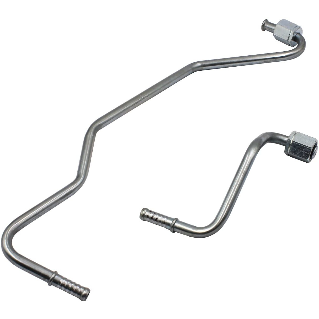 Lostar Pair(2) Auto Transmission Oil Cooler Line Kit On Radiator Compatible With Grand Cherokee 1999-2003 52079432Ac + 52079753Ab