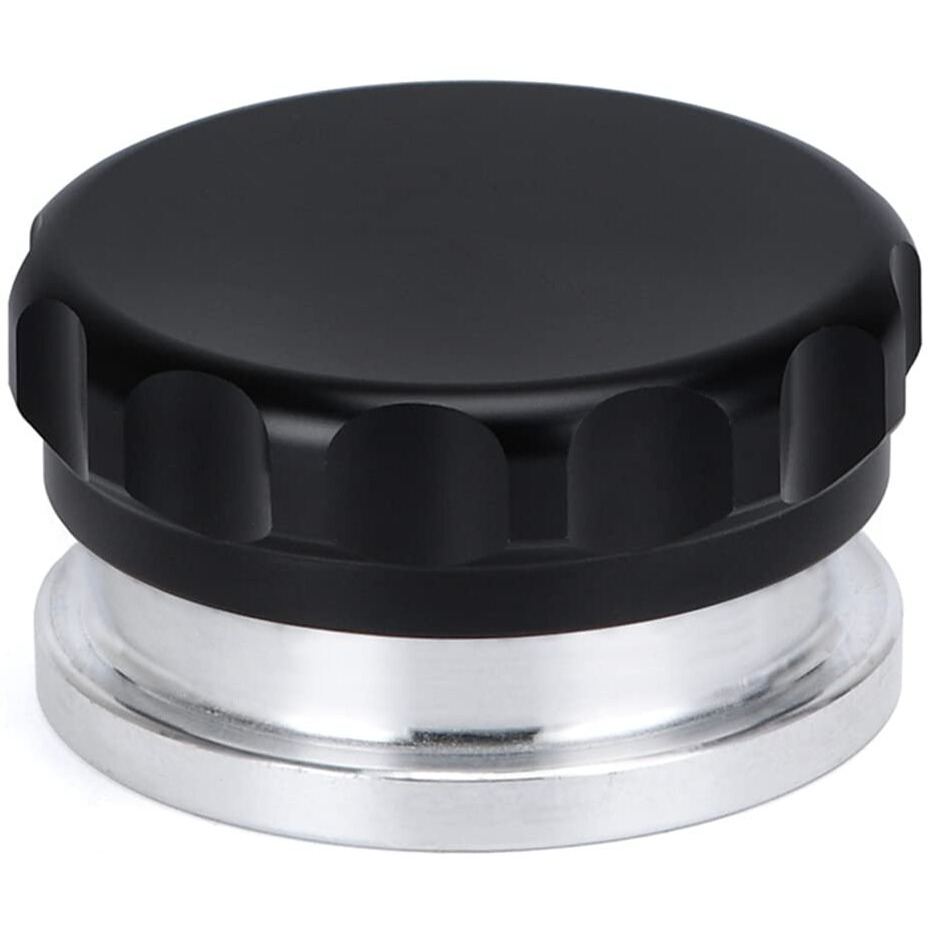 Ptnhz Od 2.3""/58.5Mm Aluminum Alloy Weld Billet On Filler Neck Cap Oil Fuel Water Tank Black