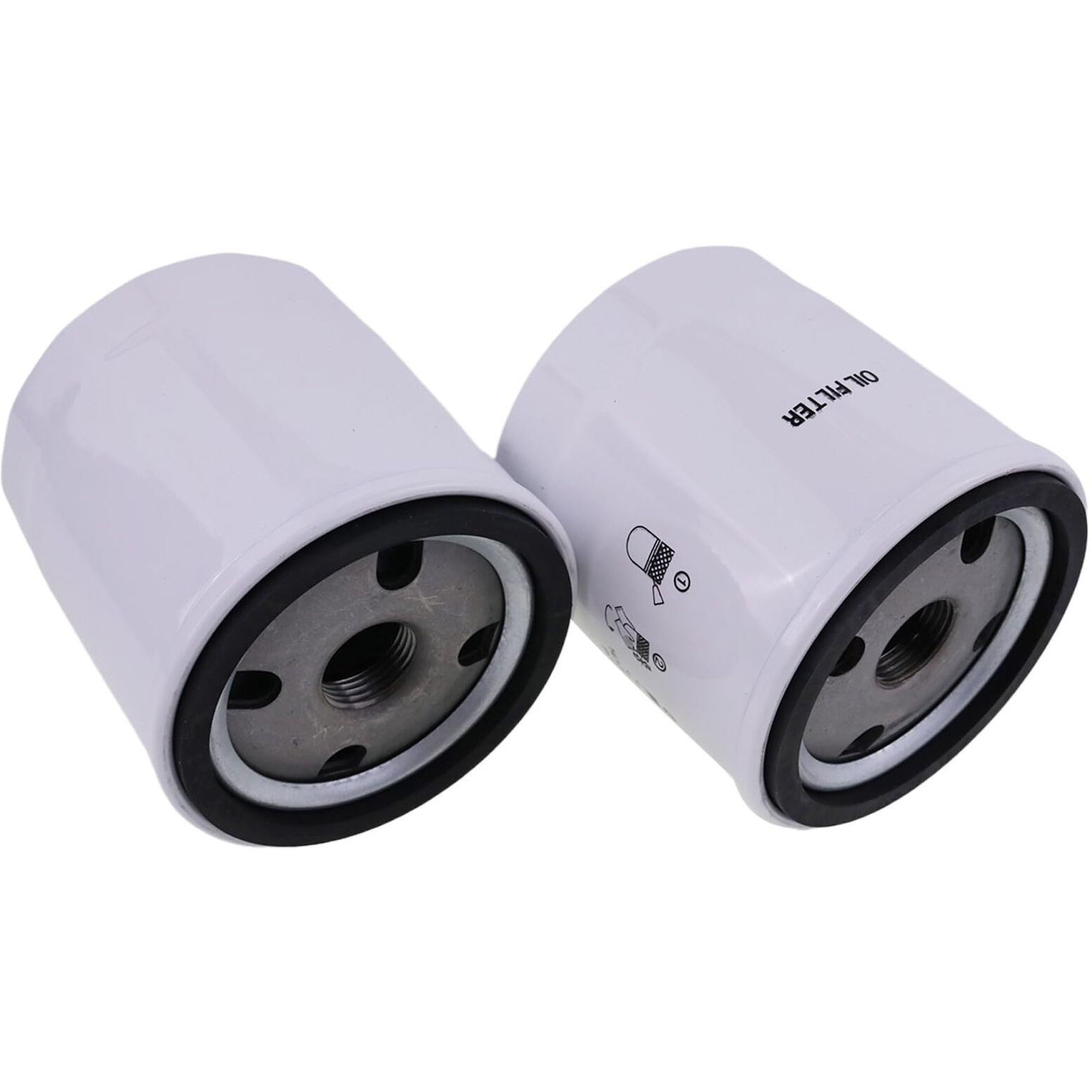 Jzgrdn 2Pcs Oil Filter 063-5004-00 063-8018-00 Compatible With Bad Boy Zt Czt Mz Outlaw Models