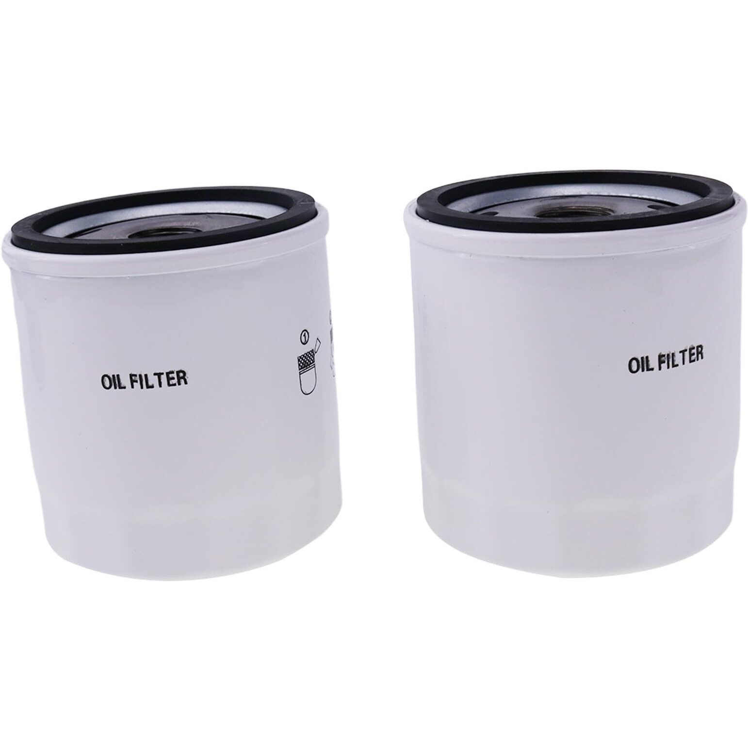 Jzgrdn 2Pcs Oil Filter 063-5004-00 063-8018-00 Compatible With Bad Boy Zt Czt Mz Outlaw Models