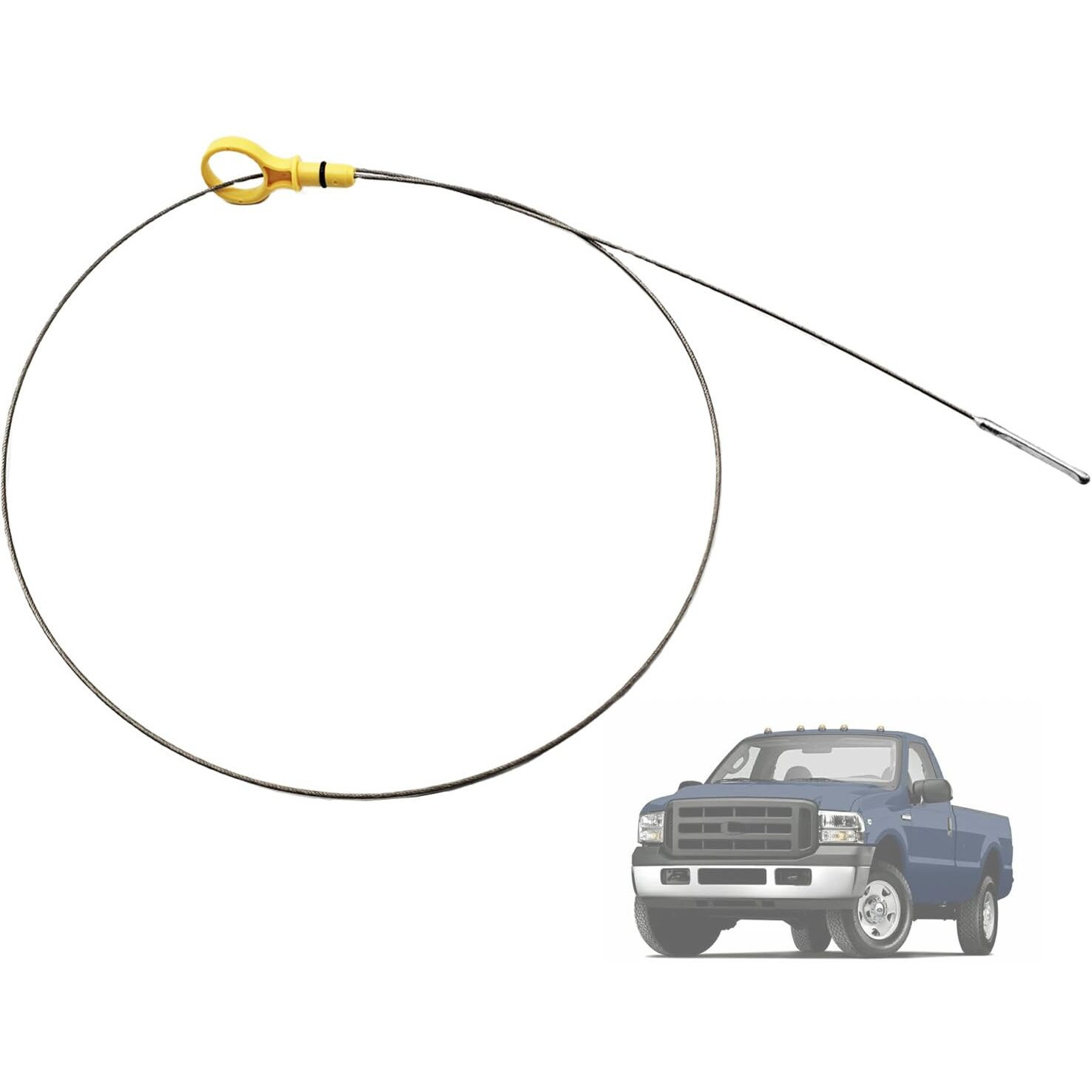 Engine Oil Level Dipstick Fit For Ford Super Duty F-250 F-350 F-450 F-550 6.7L 2011-2016 Replaces Part Numbe Bc3Z6750A Bc3Z6750B Bc3Z6750C Bc3Z-6750-C