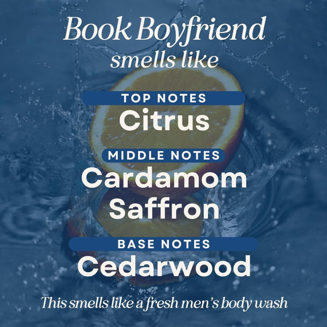 Candecraftco 2 Pack Bookish Scents Car Air Freshener For Essential Oils, Aromatherapy Automobile Diffuser, Gift For Her, Library, Book Lover Gift, Reading Bibliophile (Book Boyfriend)