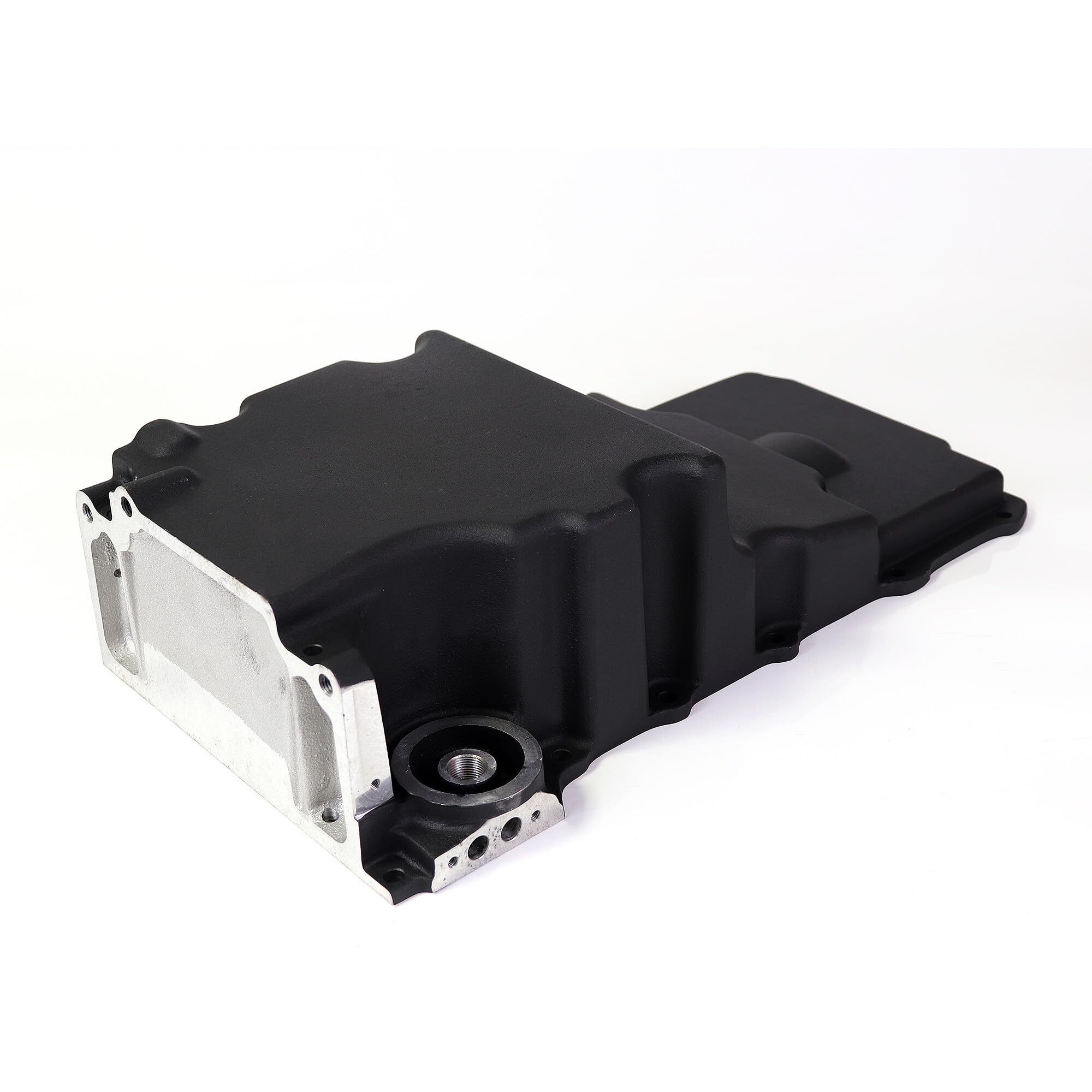 Jghyperx 302-2 81073 Ls Swap Retrofit Engine Oil Pan Kit Aluminum Compatible With Chevy Ventura Omega Camaro Nova F-Body G-Body 1964-1992 Ls1 Ls2 Ls3 Ls6 5.3L 5.7L 6.0L 6.5L V8 Engines Black