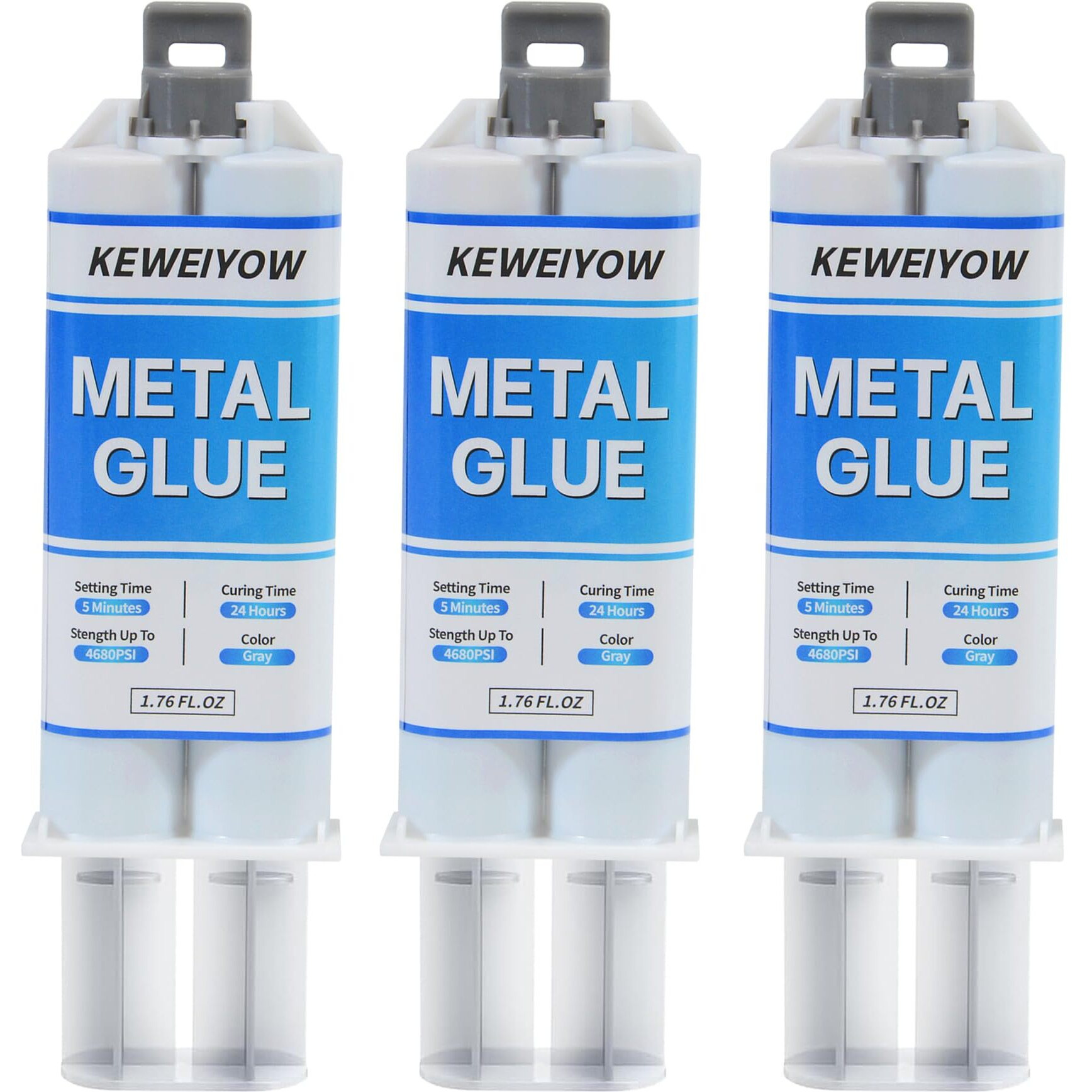 Metal Glue, Strongest Glue For Metal To Metal,High Strength, High-Temperature, Oil Resistant Putty, Metal Hole Filler,All Purpose Repair Glue, Heavy Duty, Waterproof