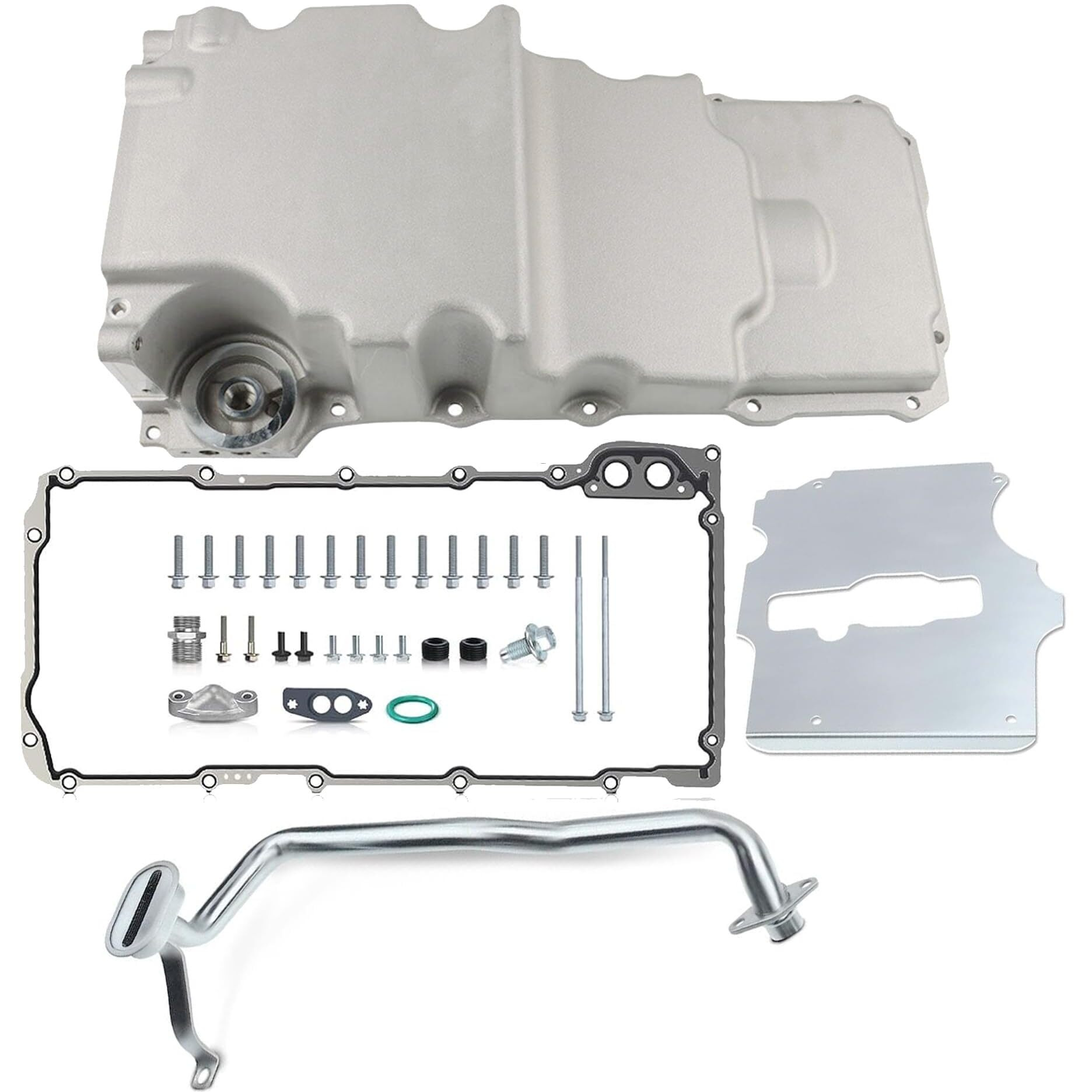 Angymeck 302-3 Ls Engine Swap Retro-Fit Oil Pan Compatible With Ls1 Ls2 Ls3 A/G/F-Body Chevy 4.8L 5.3L 6.0L 6.2L Engines Fit The Ford Fox Body Factory K-Member