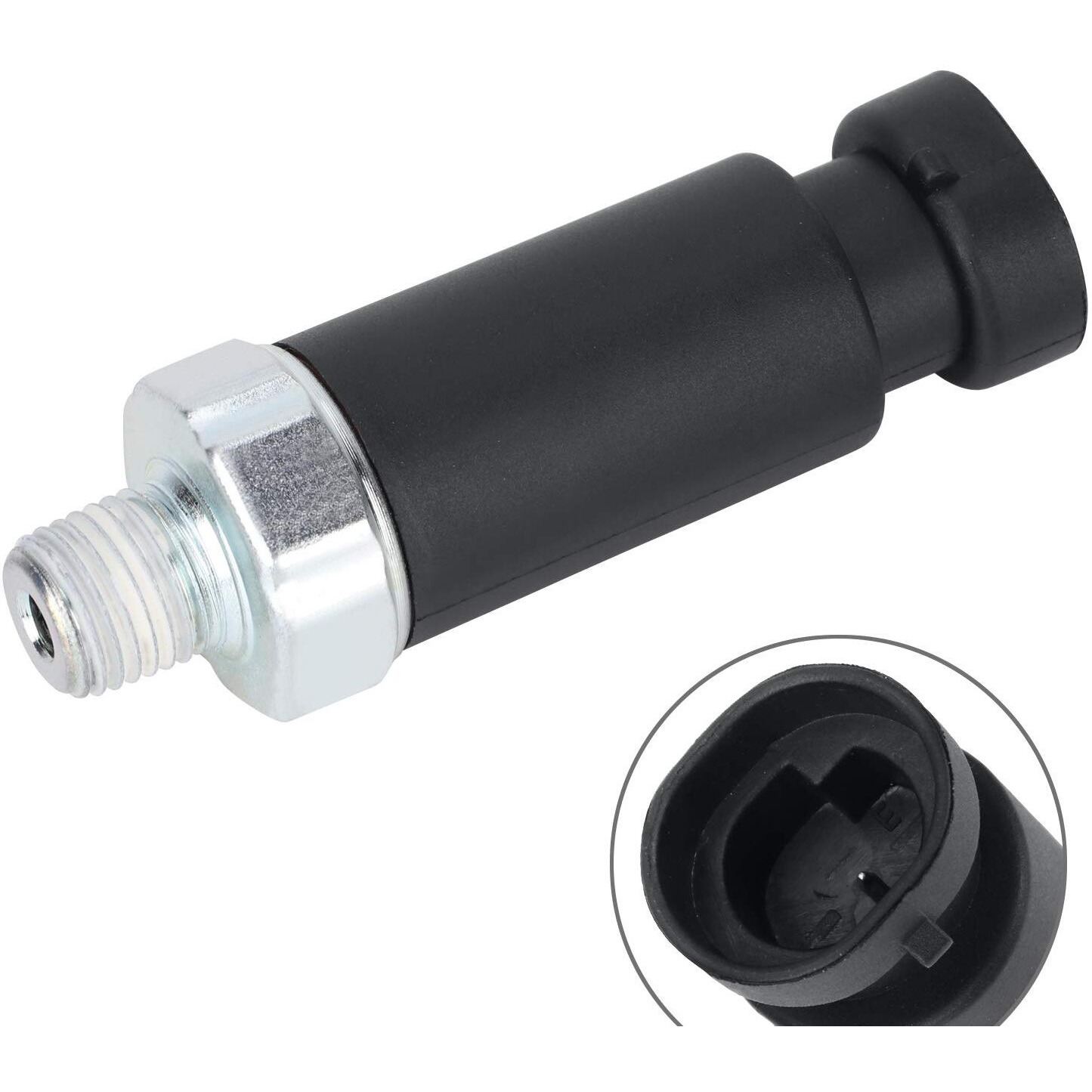 12562266 D1819A Engine Oil Pressure Sensor & Switch Unit Compatible With Gmc Chevy Buick Cadillac Isuzu Oldsmobile Pontiac 10068546 10240133 12562571 97225635 Ps216 1S6632 Ps230
