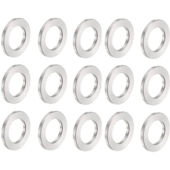 Marinepro 09168-12012 Oil Drain Plug Crush Gasket Seal Washer 15Pcs For Suzuki Df 25-350 Marine Pn 09168-12012