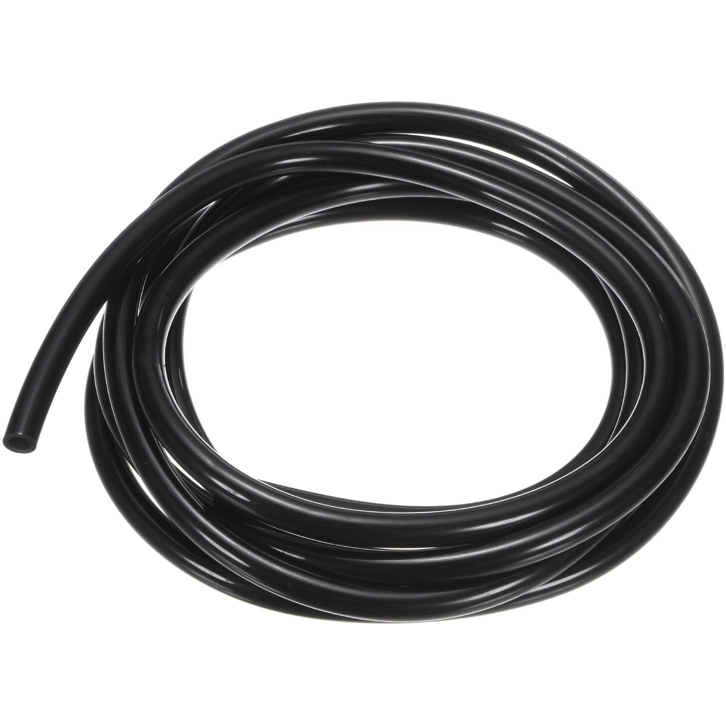 M Meterxity Tubing Carburetor Fuel Vent Line, 4Mm(0.16"") Id 6Mm(0.24"") Od 2M(7') Long Polyurethane Gas Oil Tube For Atv/Go Kart/Dirt Bike, Universal Petrol Pipe Replacement [Black]