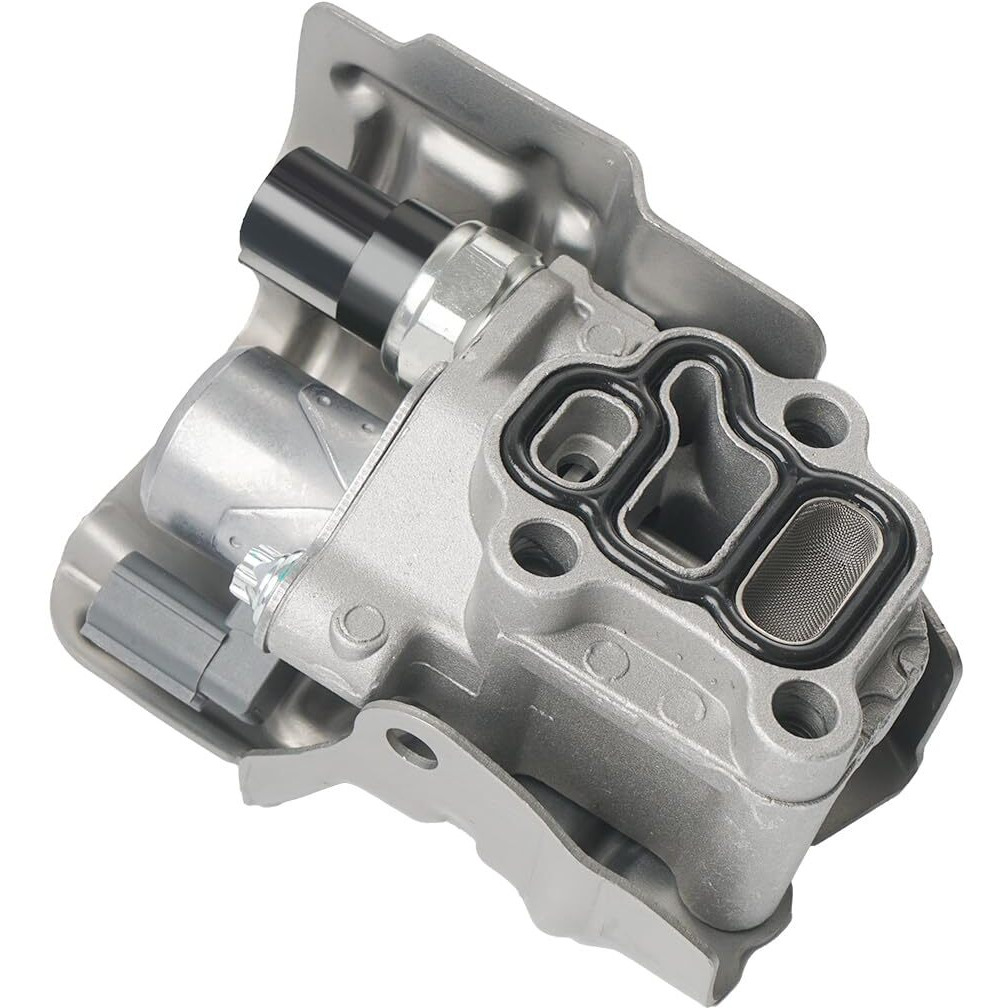 Vtec Solenoid Spool Valve With Oil Pressure Switch & Gasket Compatible With 2002-2011 Honda Accord Civic Cr-V Element Acura Rsx L4 2.4L Replaces 15810-Raa-A03, 15810-Pne-G01, 15810-Ppa-A01, 917-224