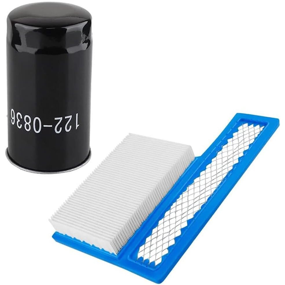 Huswell 122-0836 Oil Filter 1403116 Air Filter For Cummins Onan Rv Qg 5500/7000 Series Hgjaa Hgjab Hgjac Spin-On Replaces 01220836 B7238 Ph2875 Ph10027 Oil Change Kit