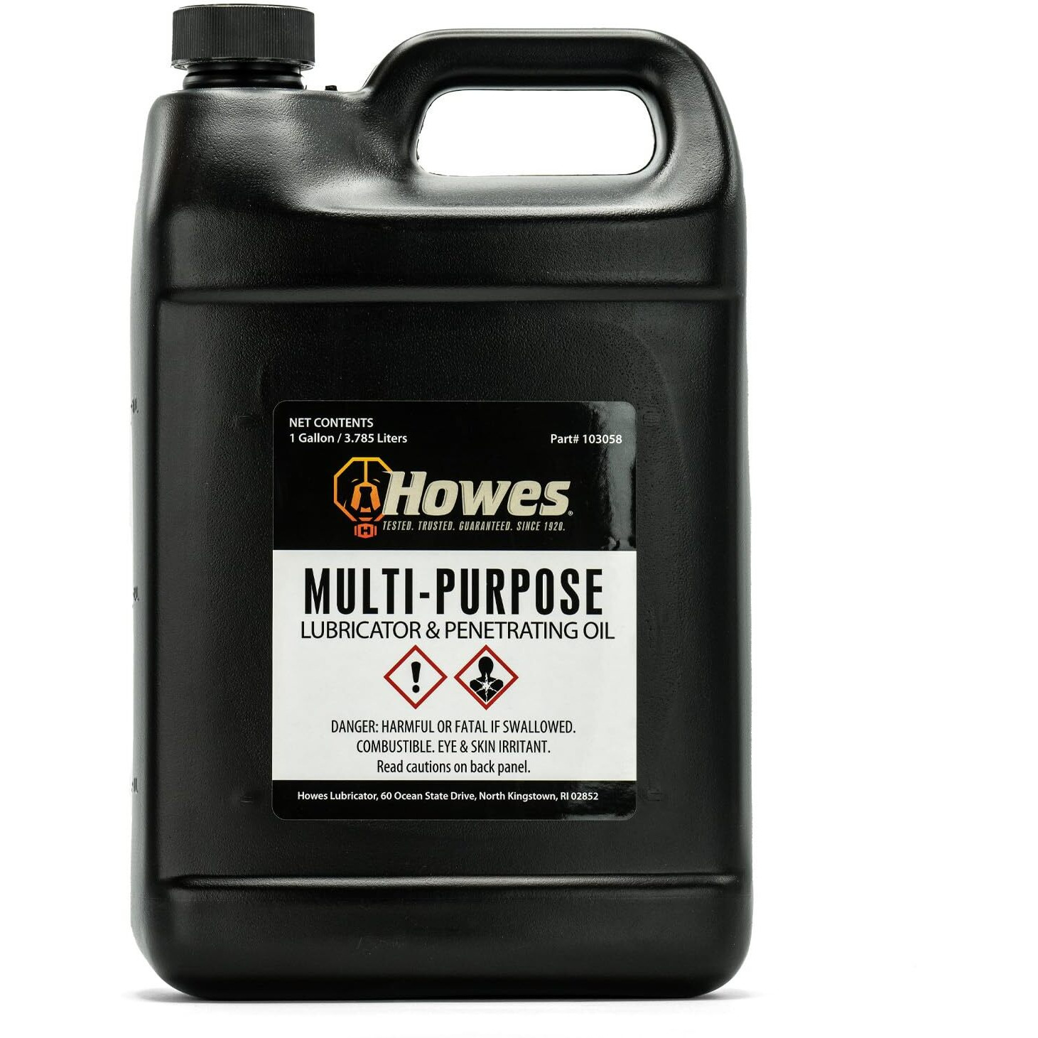 Howes Multi-Purpose 1 Gallon Lubricator And Penetrating Oil Casepack (Four 1-Gallon Bottles)