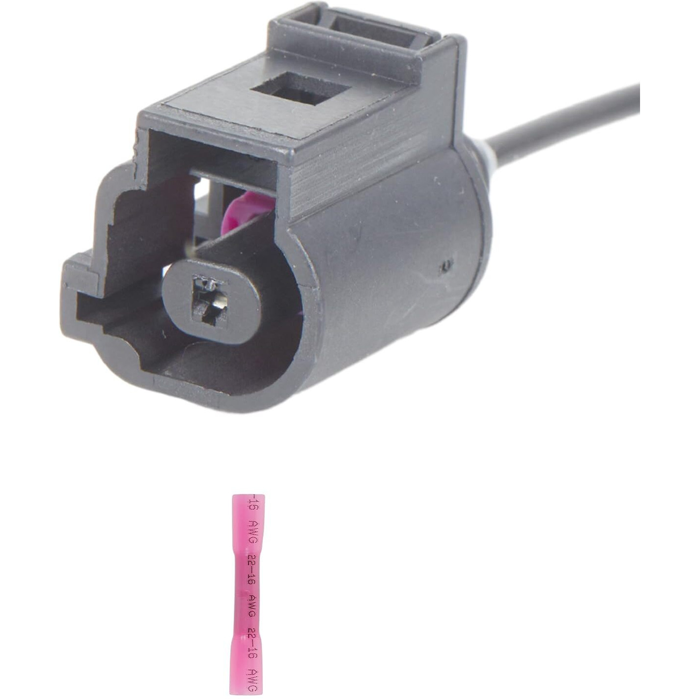 Kittyland 1 Pin Oil Pressure Sensor Connector Pigtail With Wire 1J0973701 Compatible With Audia3 A4 A5 A6, Volkswagen 98-2016,Golf,Jetta,Octavia