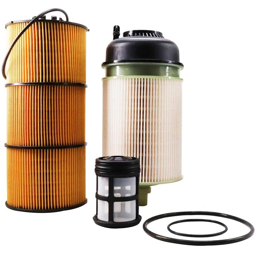 Pf9908 Fuel Filter Lf17511 Oil Filter Replace P551063 A4720900651 Fk13834 L5104F P7505 P551005 A4731800909 Lp5090 A4721800509 Compatible With Isx Dd13 Dd15 Dd16 Detroit Diesel Engine