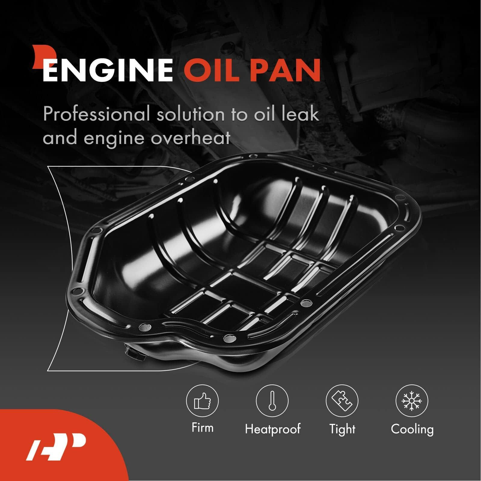 A-Premium Lower Engine Oil Pan Replacement For Nissan Altima 2007-2016 Murano 2009-2016 Quest 2011-2014 Pathfinder Infiniti Jx35 Qx60 3.5L