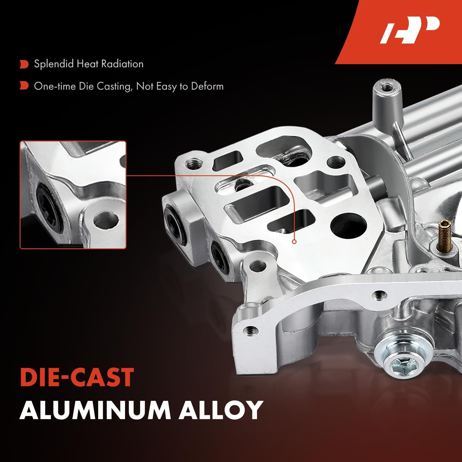 A-Premium Engine Oil Pump [3.5L 3.7L] Compatible With Honda Accord 2008-2012, Accord Crosstour, Pilot, Odyssey, Ridgeline, Crosstour & Acura Mdx, Rdx, Tsx, Tl, Zdx, Rl, With Gasket