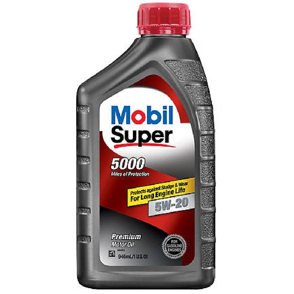 Mobil 120433-6Pk Super Duty Engine Oil (5W20 6/1Qt)