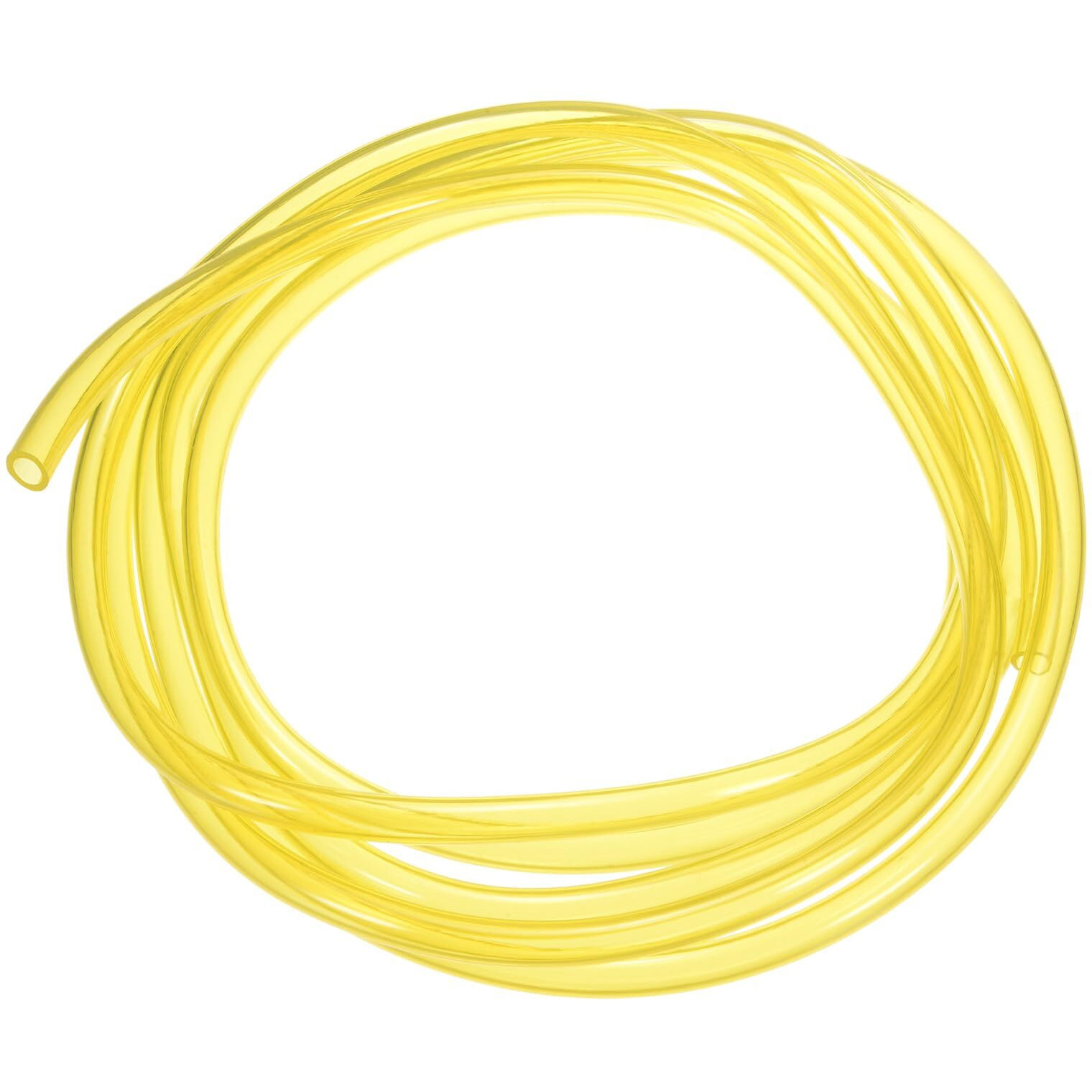 M Meterxity Tubing Carburetor Fuel Vent Line, 5Mm(0.2"") Id 8Mm(0.31"") Od 4M(13') Long Polyurethane Gas Oil Tube For Atv/Go Kart/Dirt Bike, Universal Petrol Pipe Replacement [Yellow]