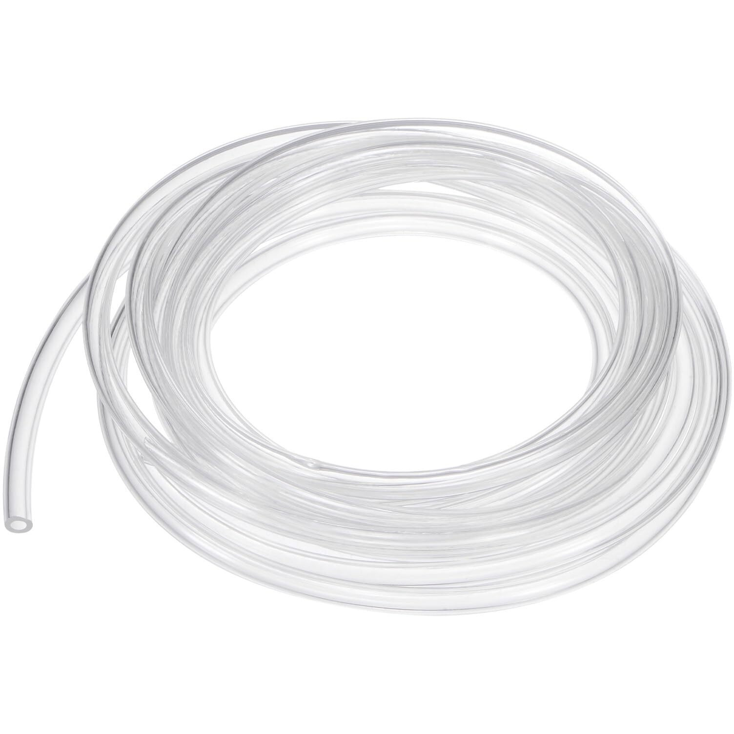 M Meterxity Tubing Carburetor Fuel Vent Line, 2.5Mm(0.1"") Id 5Mm(0.2"") Od 2M(7') Long Polyurethane Gas Oil Tube For Atv/Go Kart/Dirt Bike, Universal Petrol Pipe Replacement [Clear]