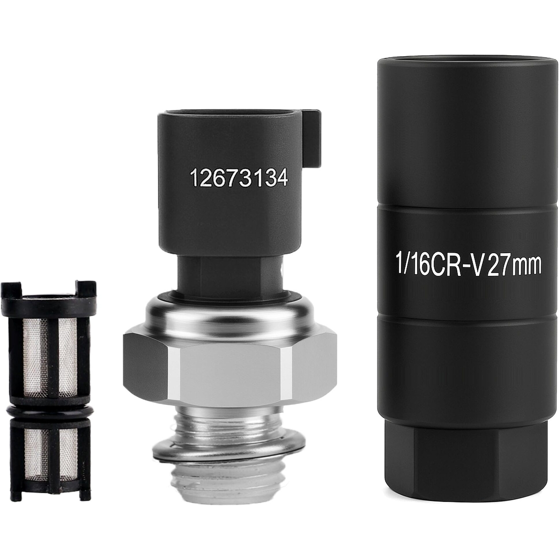 Tlps508 Oil Pressure Sensor With Socket For Chevy Gmc Cadillac Silverado Tahoe Suburba Cruze Express Avalanche Camaro Caprice Colorado Ss Equinox Canyon Envoy Savana Sierra Yukon Escalade Cts Esv Ext