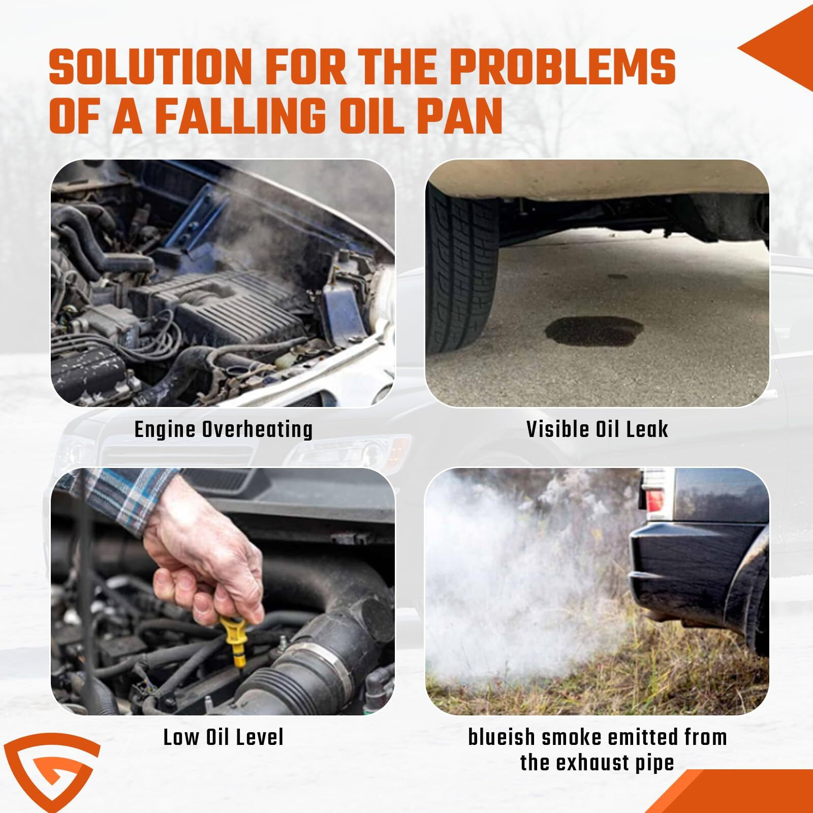 Transmission Oil Pan Kit With Transmission Filter And Gasket Fit For Dodge Dakota Durango Challenger Charger Magnum & Fit For Jeep Liberty Wrangler 42Rle Transmission Replaces 52852912Ac 265-818