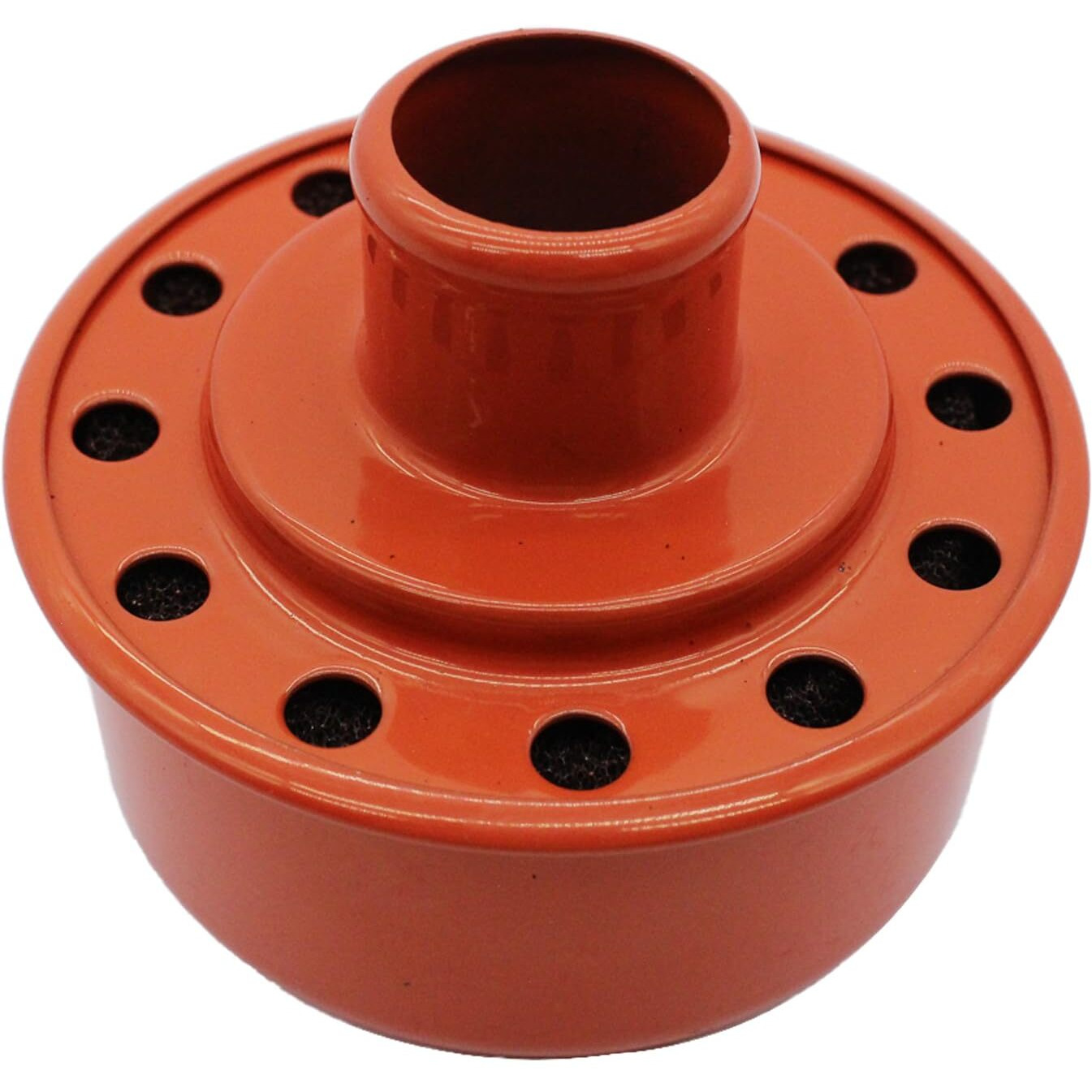 Oil Breather Cover, Orange Round Valve Cover Breather Cap In Style Sbc Bbc Sbf 327 350 302 454 502
