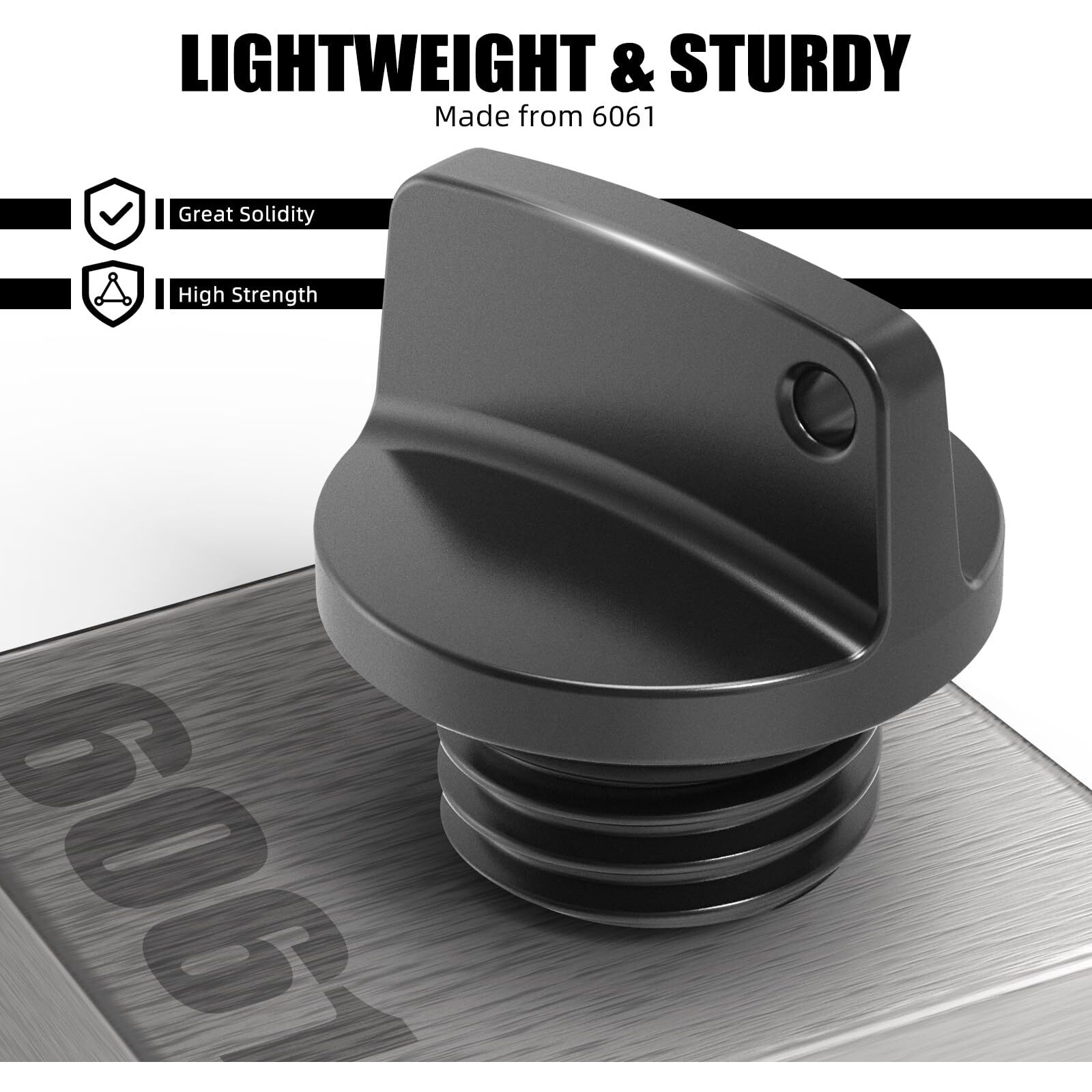 Nicecnc Oil Filler Plug Cap M20 Black Compatible With Yamaha Yz 65 80 125/X 250/X Yz250F Yz450F Yz250/450Fx Wr250F Wr450F Wr250R Mt-09/Fz-09, Compatible With Ducati 848 1199 Panigale/S,See Fitment