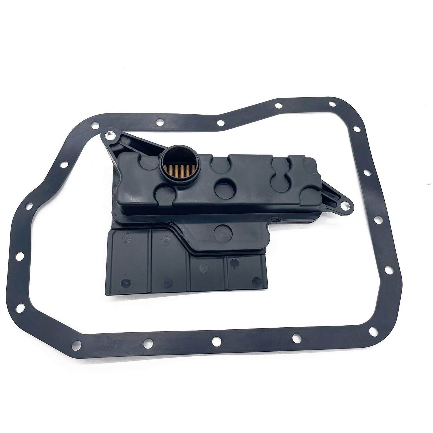 Mteycei U660E Automatic Transmission Filter Oil Pan Gasket Kit Compatible With Toyota 08-18 Avalon 07-17 Camry Highlander Sienna Venza Replacement For Lexus Es350 Rx350 Replaces 3533033050 0440356