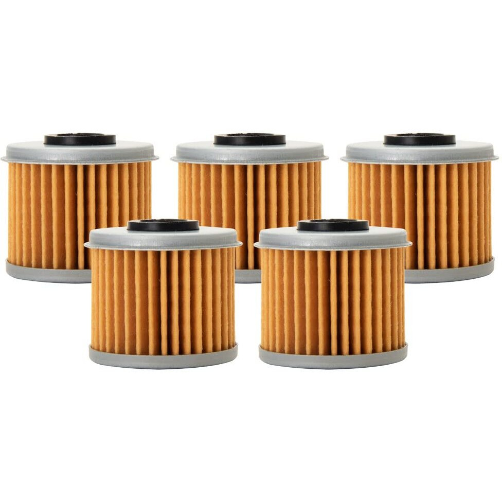 Tusk First Line Oil Filter 5 Pack Compatible With Honda Crf250R 2004-2026/Honda Crf450R 2002-2015, 2017-2026