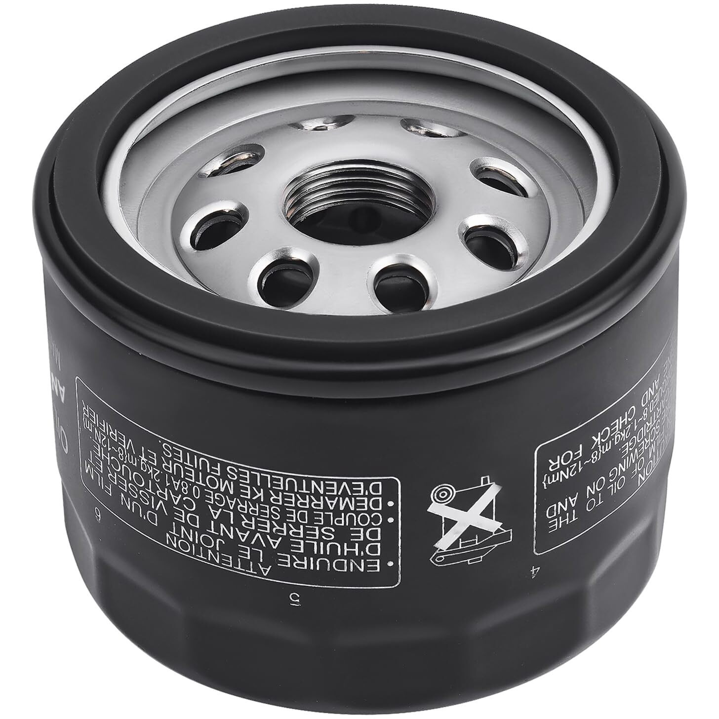 Ahl 2 Pcs Oil Filter 49065-0721 49065-7007 Replacement For Kawasaki Fr691V Fr651V Fr730V Fr600V Fx600V Fs691V Fs651V Fr541V,For 4 Cycle Engine Fb460V Fc420V Fc540V,For Cub Cadet Zt1 50 Lawn Mower