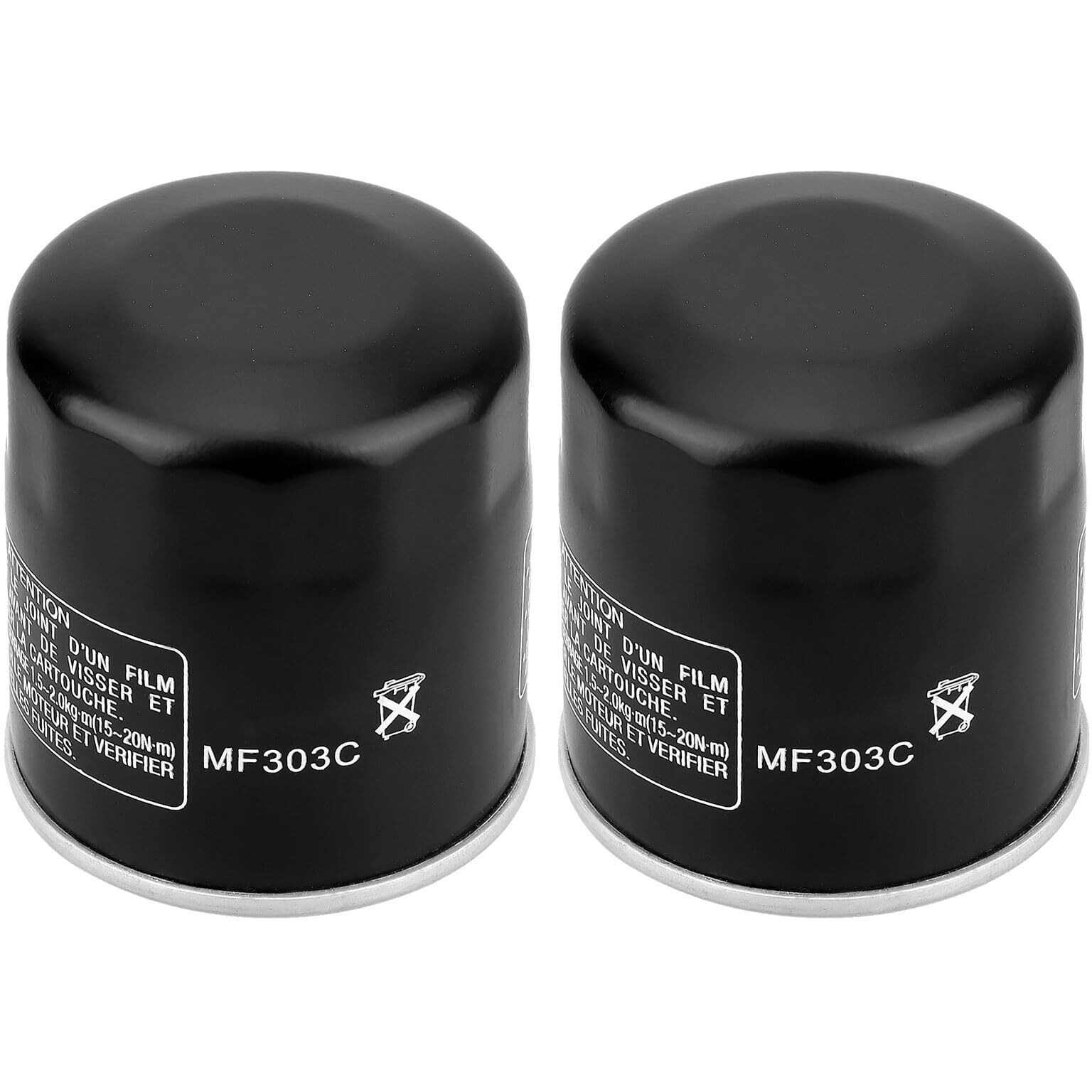 Locopow 2Pc 2520799 3084963 Oil Filter For Polaris Sportsman 500 400 450 570 Ho Ranger Trail Boss 325 330 Scrambler 500 850 Xp 1000 Xplorer 400L Xpedition 425 Magnum 325 Hawkeye 300 400