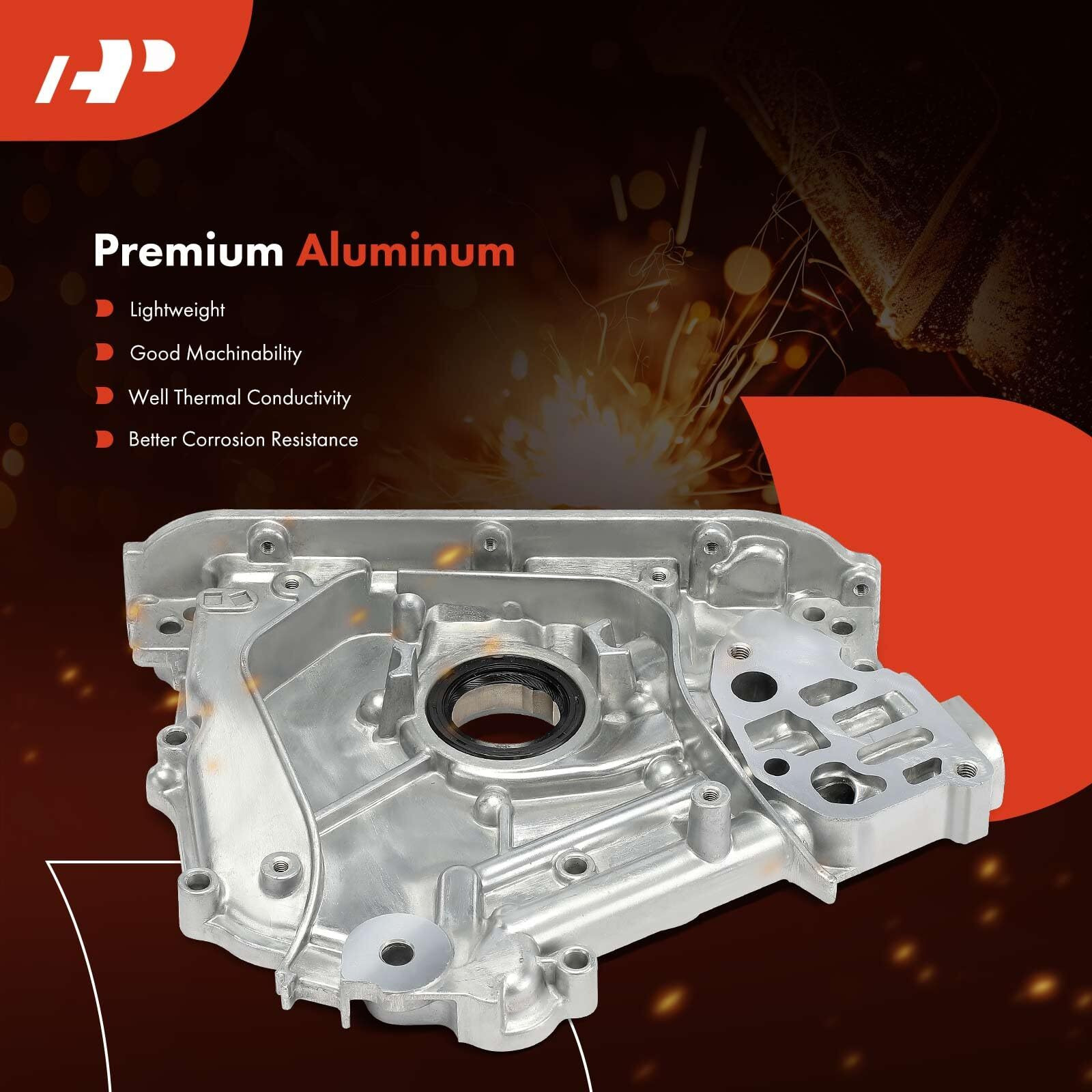 A-Premium Engine Oil Pump [3.0L 3.5L] Compatible With Honda Accord 2013-2017, Pilot 2016-2022, Odyssey 2018-2023, Ridgeline 2017-2023, Crosstour 2013-2015, Passport 2019-2023 & Acura Mdx, Rdx, Tlx