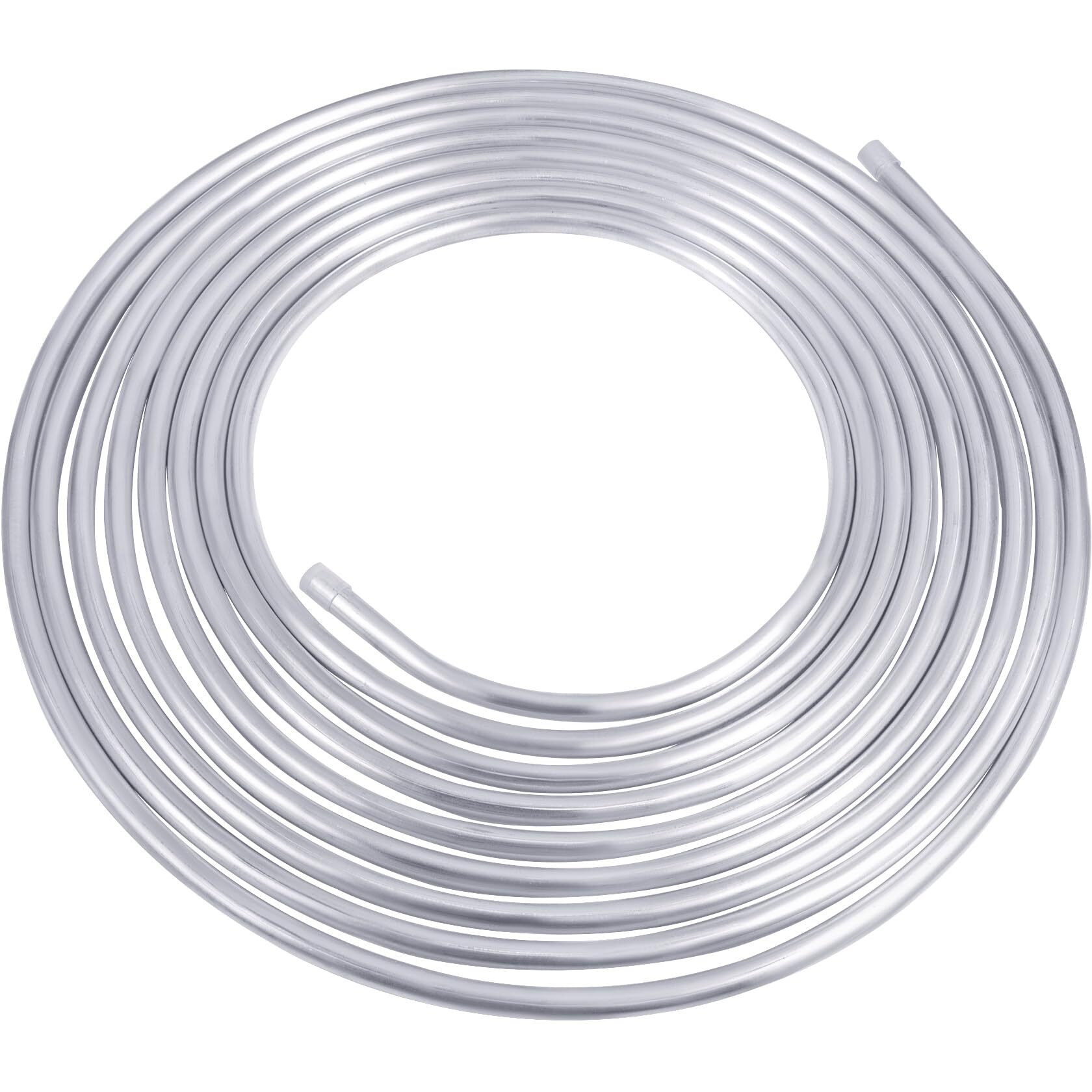 5/8 Metal Fuel Line,5/8"" Od Aluminium Coiled Tubing Hard Tube For Refrigeration Tubing, Automotive Oil Pipe,Brake Line, Metal Gas Line, 10Ft (5/8 Od 10Ft)