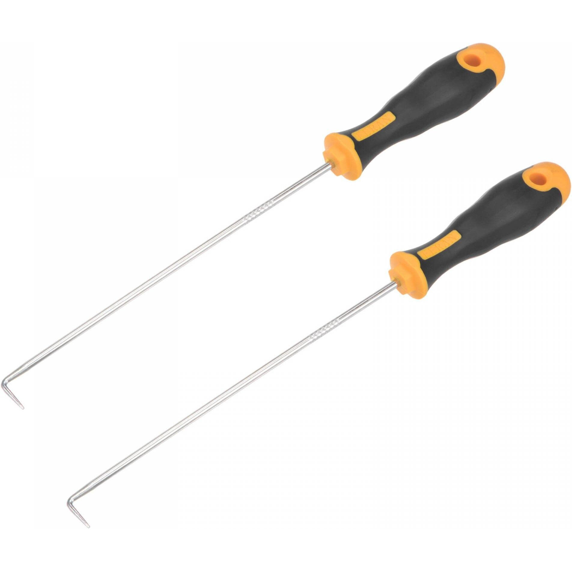 Uxcell 90 Degree Pick Hook 9.84"" Puller Remover Removal Tool For Oil Seal/O-Rings, Gasket, Hose 2Pcs