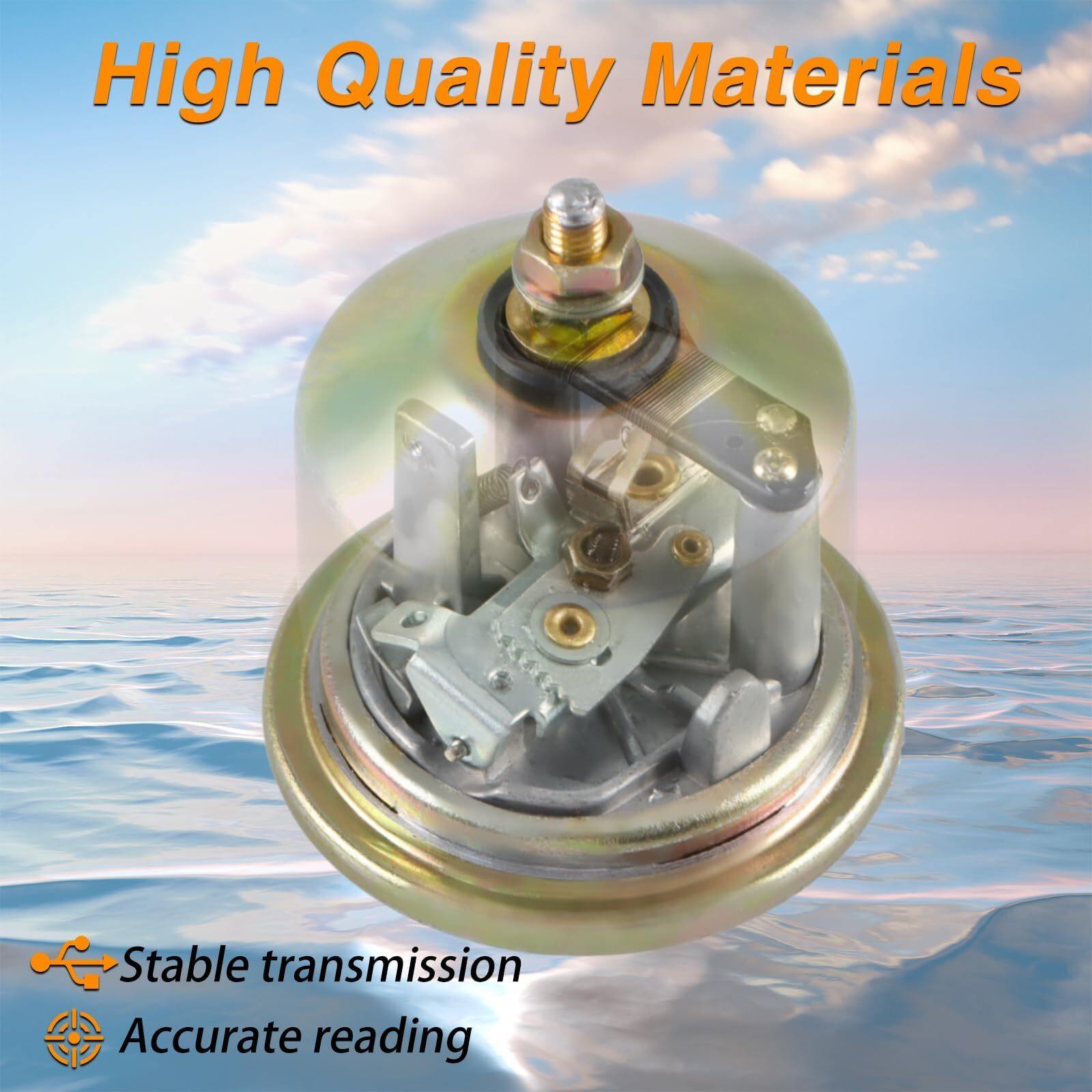 Kpalag Oil Pressure Sender Sensor Sending Unit Compatible With Mercury Mercruiser Volvo Penta Omc Replace 815425T 8M0068784 3857532 18-5899