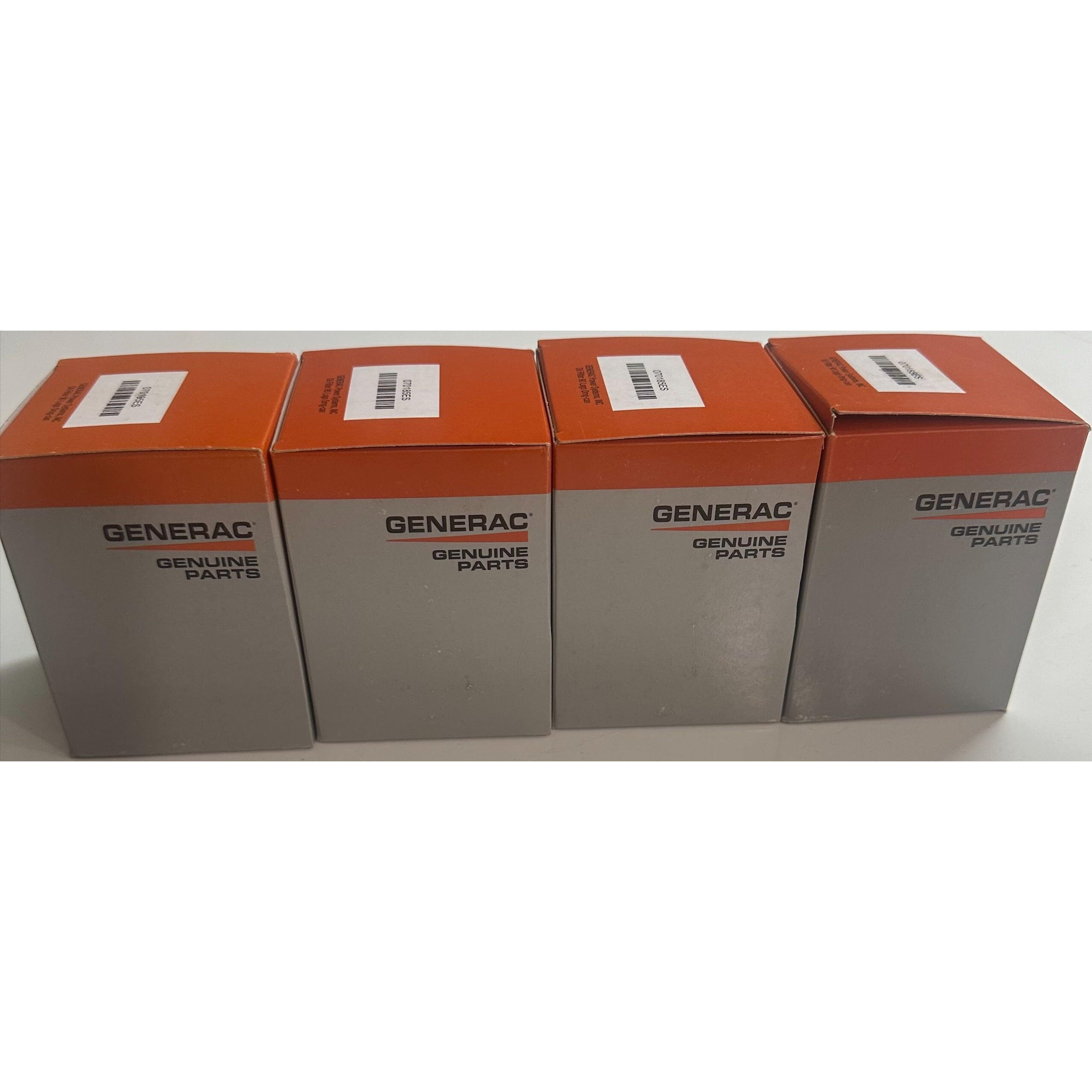 4 Pack Of 070185Es Oil Filters For Air-Cooled And Portable Generators Compatible With Generac 070185E
