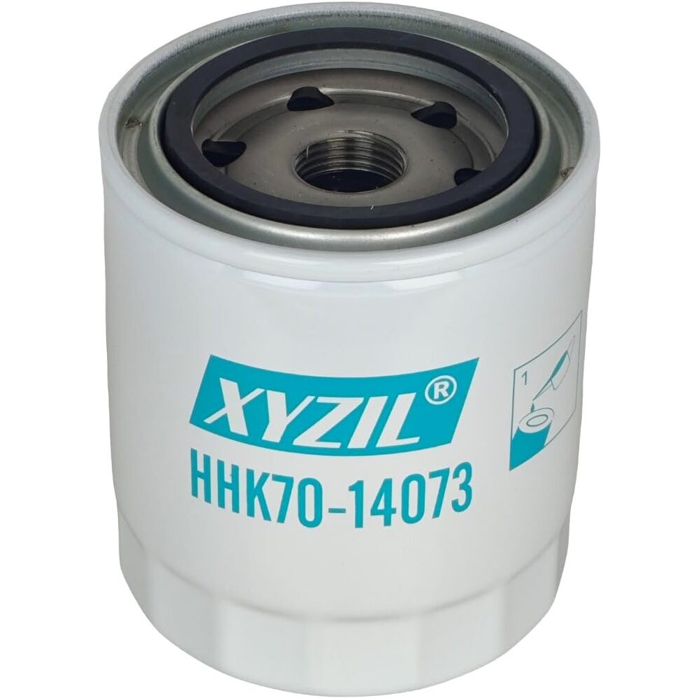 Xyzil 2X Hydraulic Oil Filter Hhk70-14073 Compatible With Kubota L2501H L3301H L3901H B2320Hsd B2620Hsd Zd1211 Zd326 Zg227 Rtv900G Rtv900W Rtv-X1100Cr Rtv-X900 Hhk70-14070 K7561-14070 Bt8908 P550711