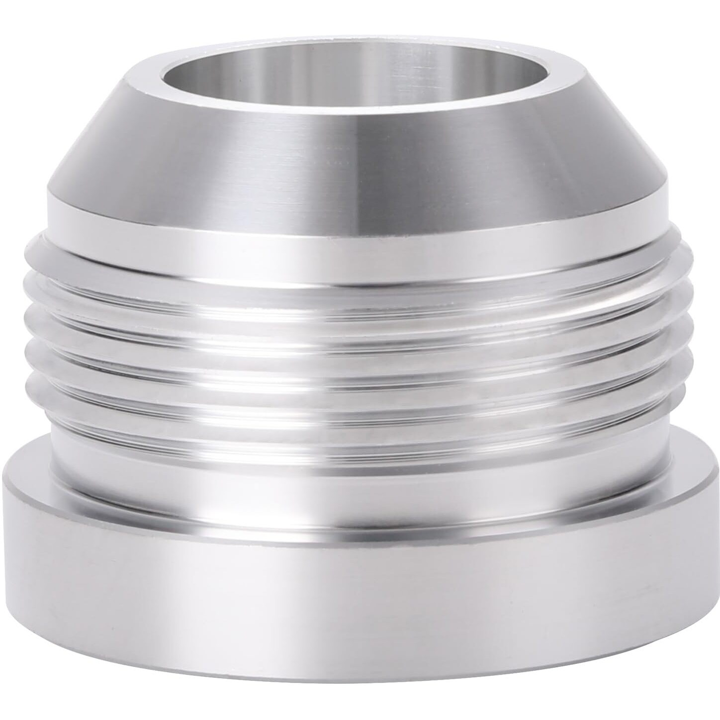 Podavelle 20An Male Flare Weld On Fitting Bung Adapter For Fuel Oil Hose Tank Aluminum