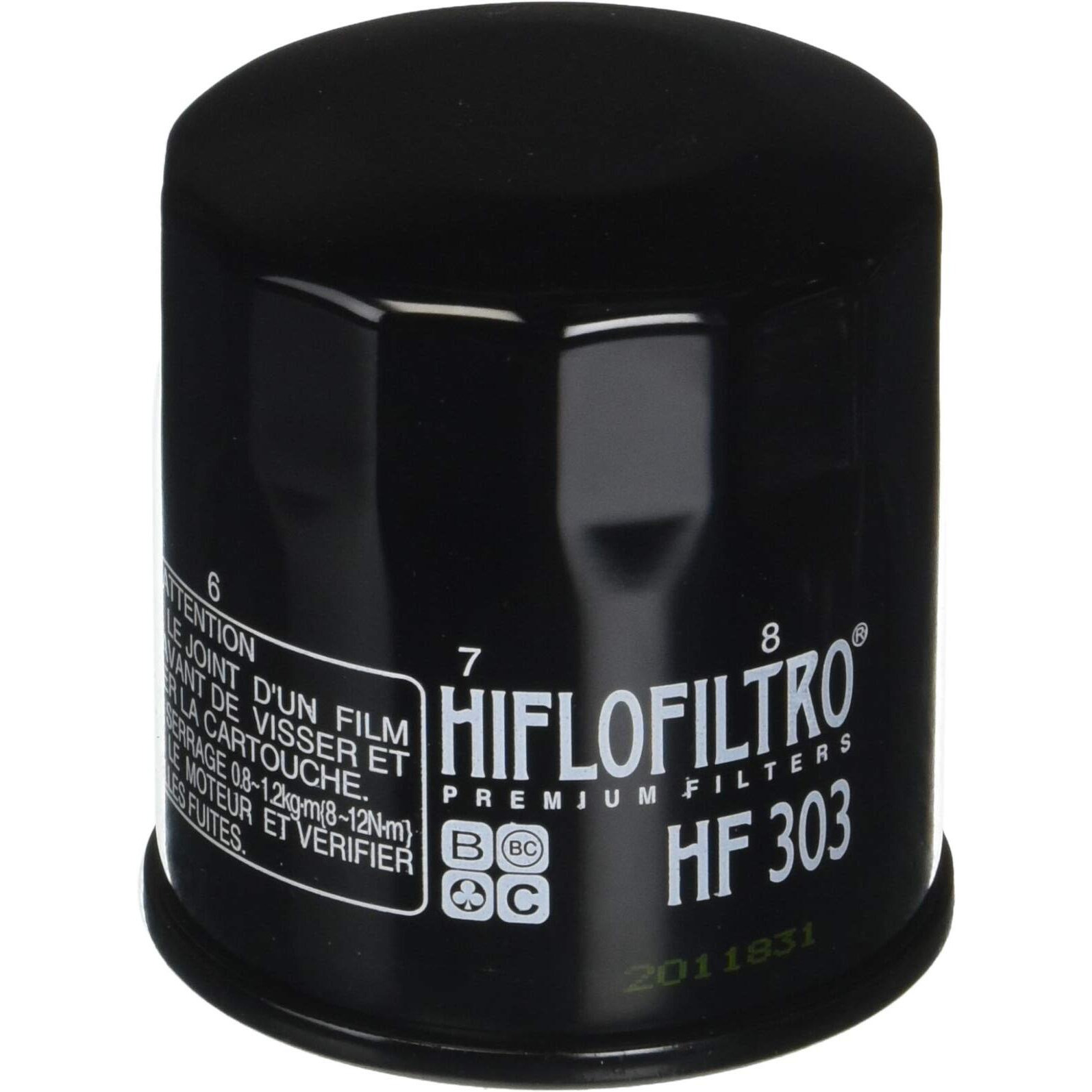 Hiflo Filtro Hf303 Black Premium Oil Filter