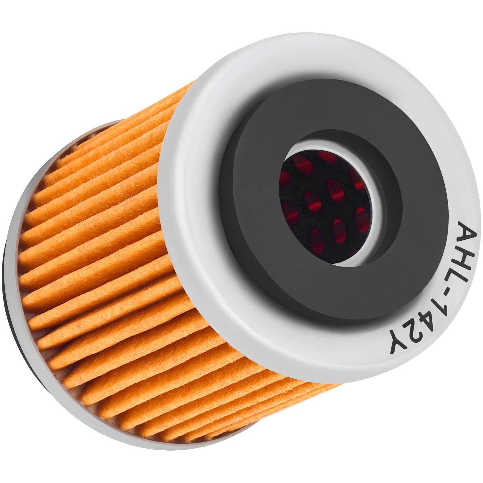 Ahl 142 Oil Filter For Yamaha Yfm350Fx Wolverine 350 1996-2005 Fm350Fw Big Bear 346 1990-1998 Yfm400F Kodiak 401 1993-1999 (Yellow)