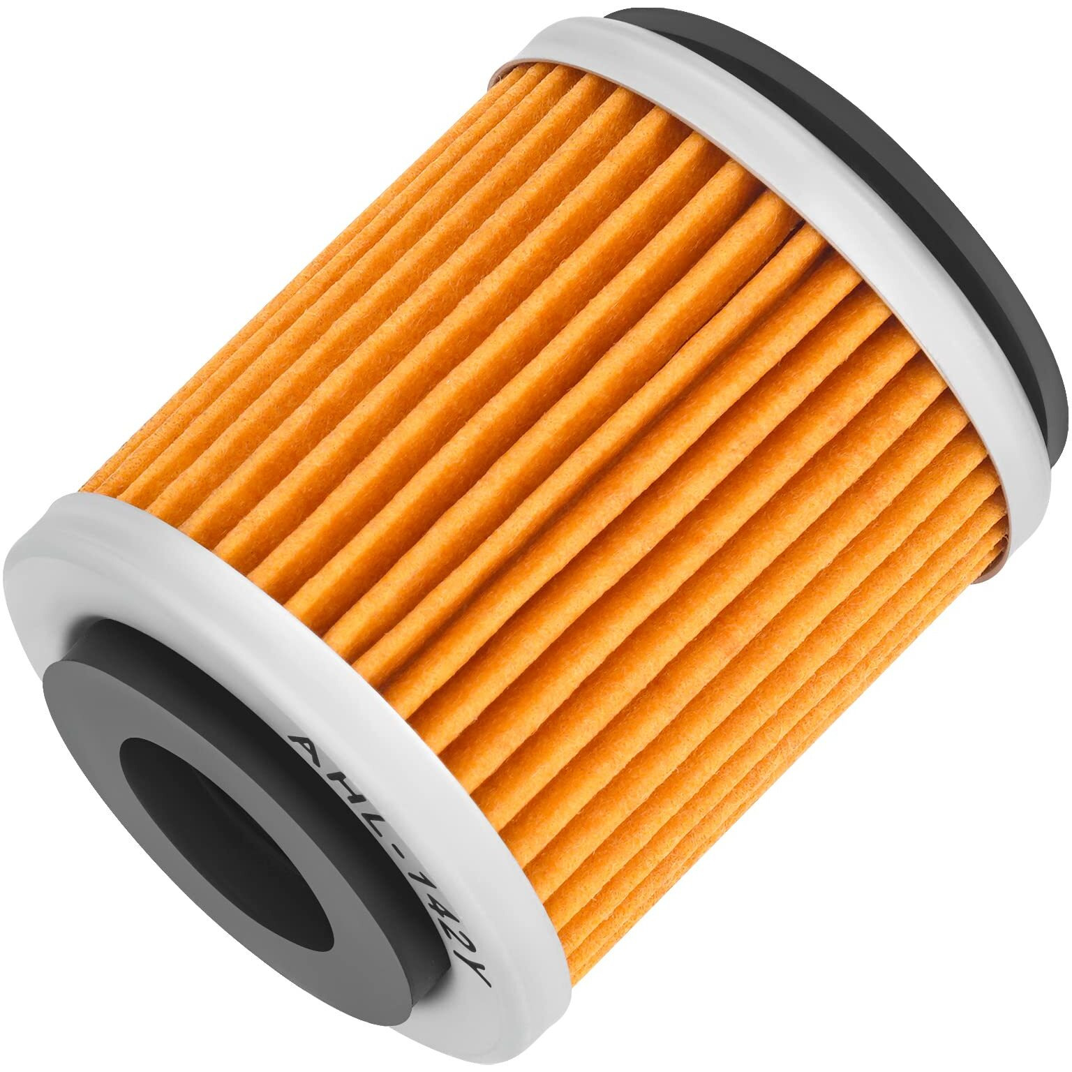 Ahl 142 Oil Filter For Yamaha Yfm350Fx Wolverine 350 1996-2005 Fm350Fw Big Bear 346 1990-1998 Yfm400F Kodiak 401 1993-1999 (Yellow)