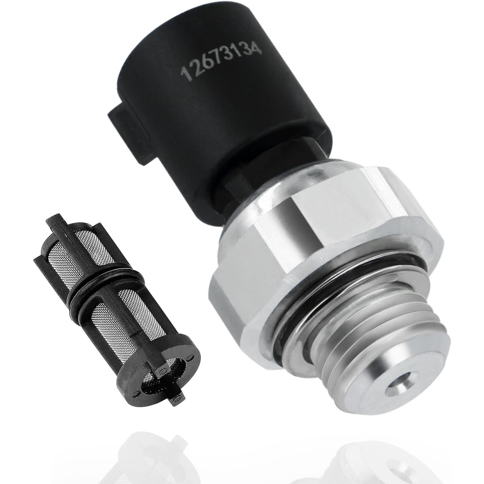 Engine Oil Pressure Sensor, 12673134,12596951, 926-041 Oil Sensor For With Chevrolet Silverado | Buick | Cadillac | Hummer | Pontiac | Gmc Etc, Oil Pressure Sending Unit By Keeroarin (With Filter)