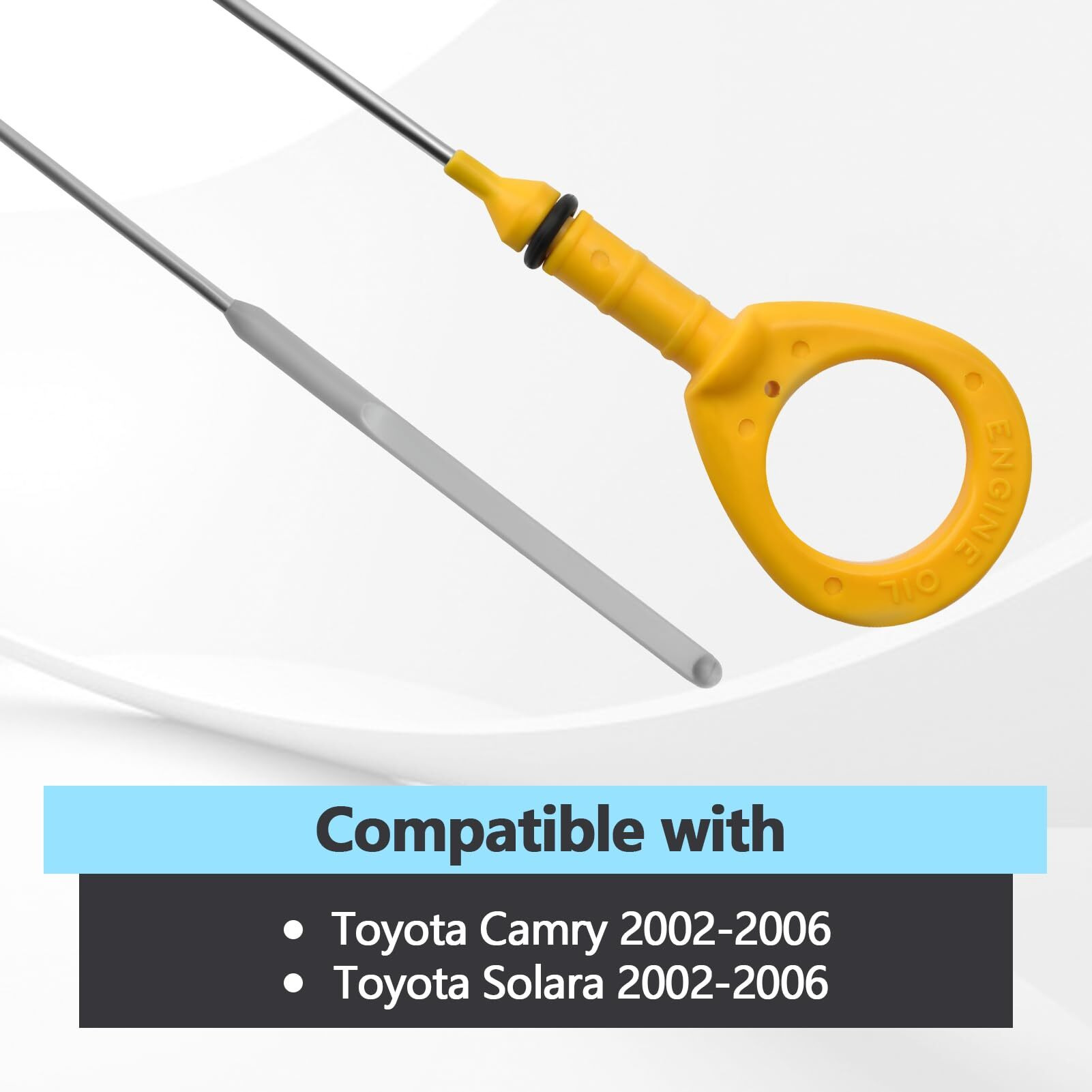 Engine Oil Dipstick Compatible With Toyota Camry/Solara 2002-2006 Replaces 917-396 153010H012, Engine Oil Level Dipstick Indicator