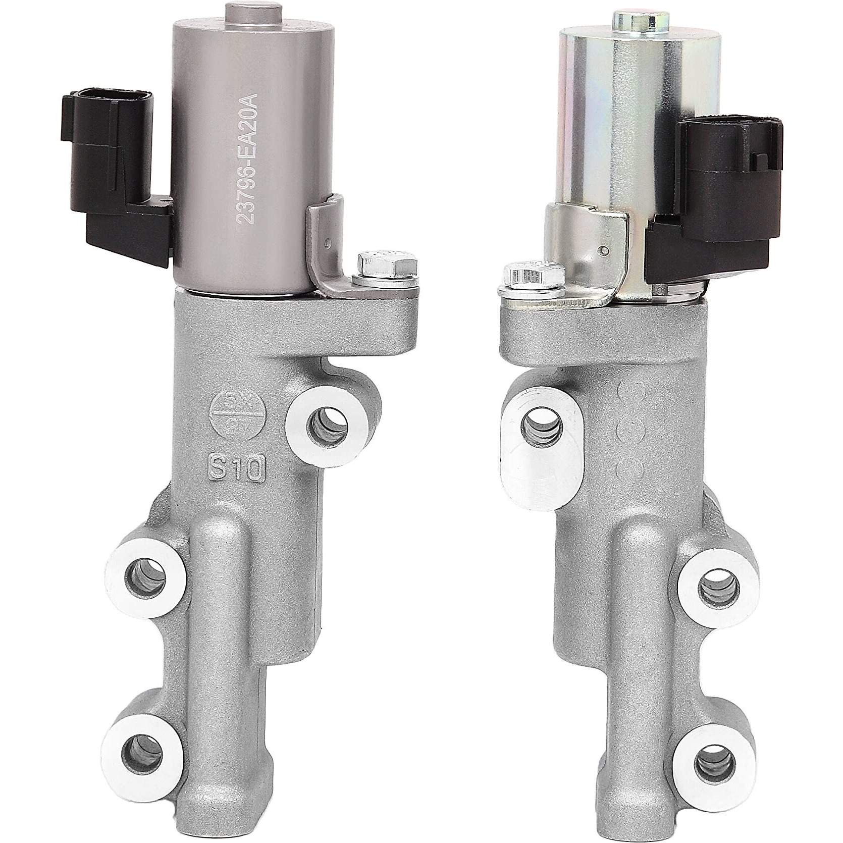 Engine Valve Variable Timing Solenoid Oil Control Vvt Left Right Compatible With Nissan Frontier Pathfinder Xterra Quest Maxima Altima Murano 350Z Oe 23796-Ea20A 23796Ea20B 917-011 917-012