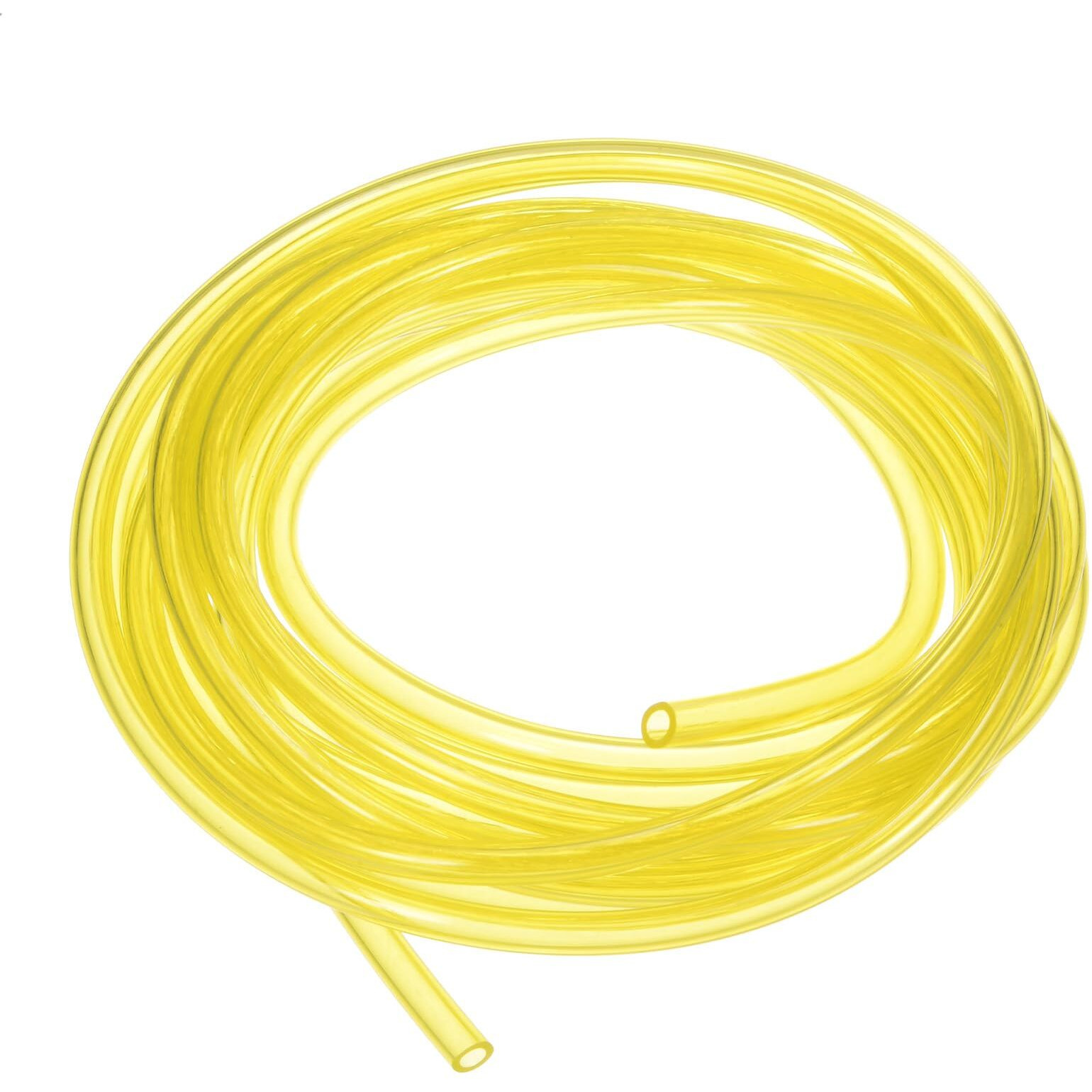 M Meterxity Tubing Carburetor Fuel Vent Line, 3.0Mm(0.12"") Id 5Mm(0.2"") Od 3.0M(10') Long Polyurethane Gas Oil Tube For Atv/Go Kart/Dirt Bike, Universal Petrol Pipe Replacement [Yellow]