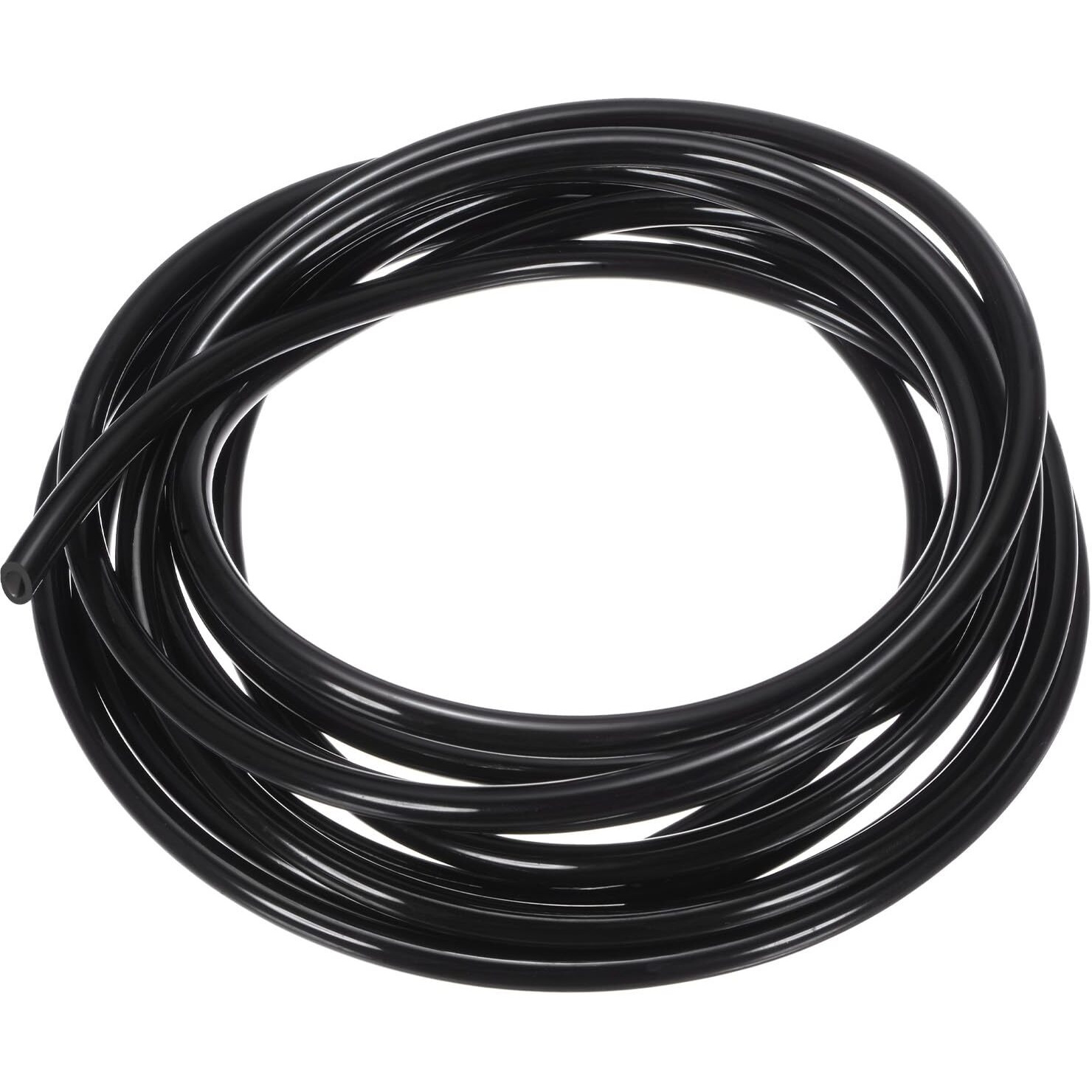M Meterxity Tubing Carburetor Fuel Vent Line, 2.5Mm(0.1"") Id 5Mm(0.2"") Od 2M(7') Long Polyurethane Gas Oil Tube For Atv/Go Kart/Dirt Bike, Universal Petrol Pipe Replacement [Black]