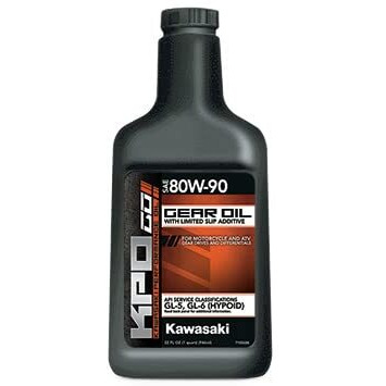 Kawasaki Kpo Gear Oil With Limited Slip Additive, Quart, 80W-90 K6103G-103-01Q